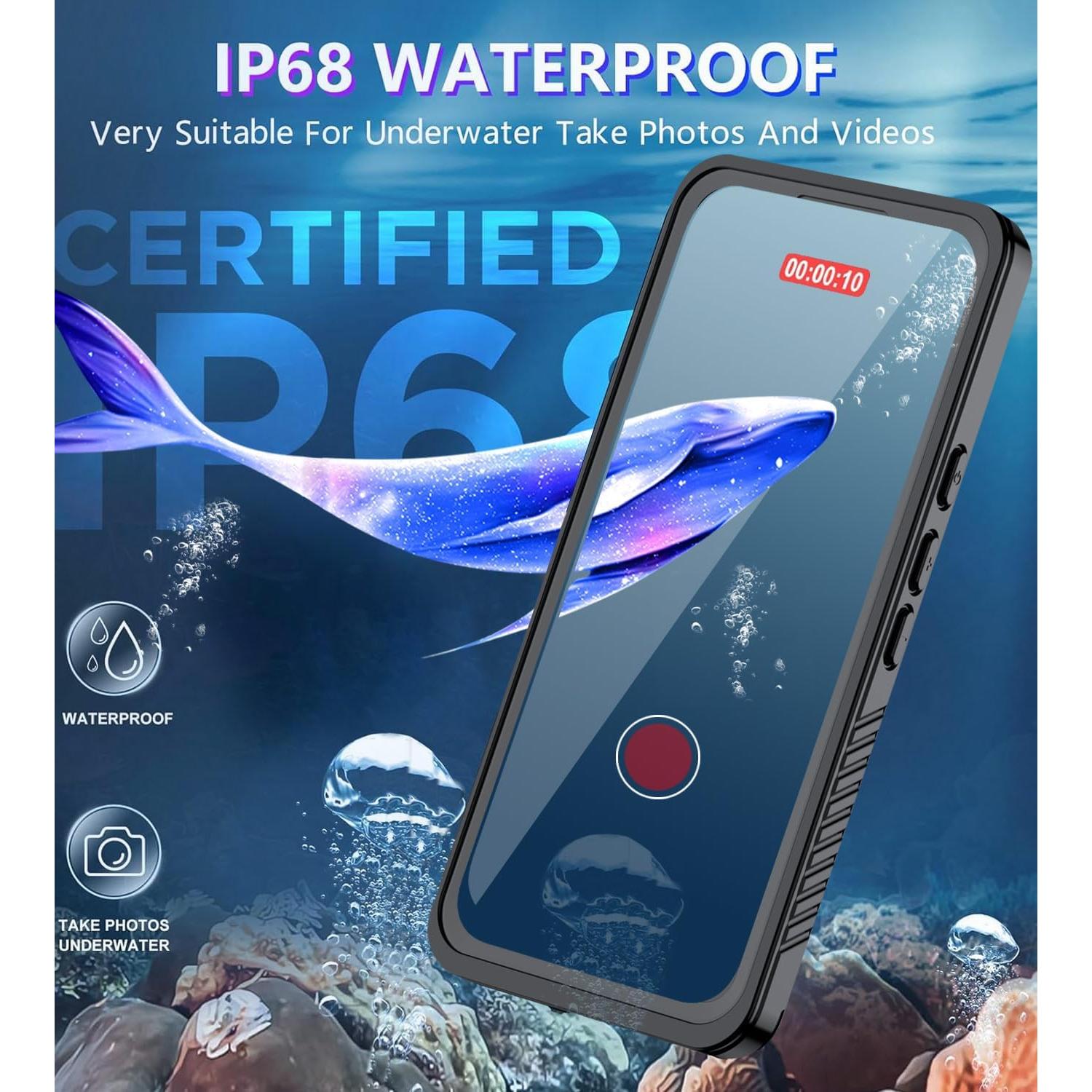 Funda Impermeable LOVE BEIDI para Google Pixel 8 Pro - Negro