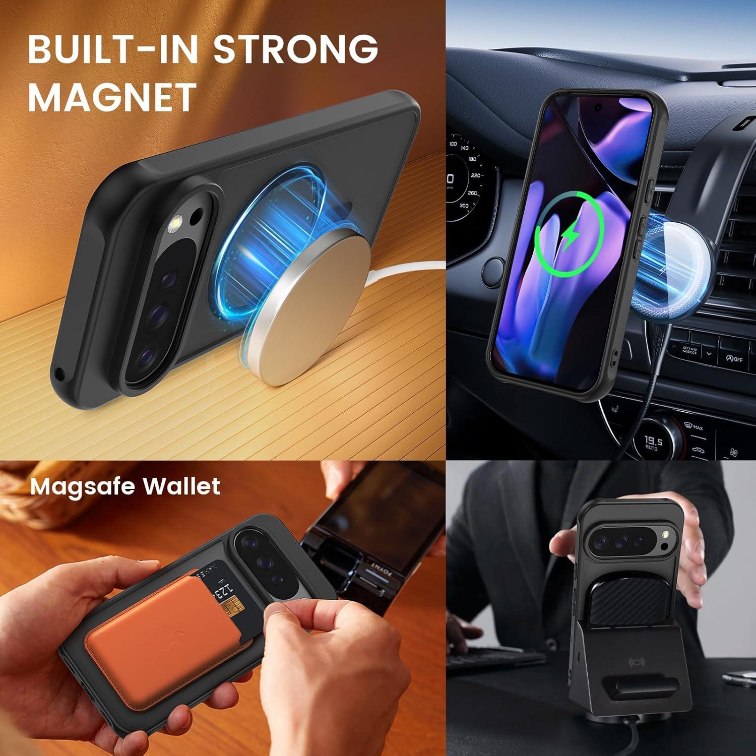 Funda Ruky para Google Pixel 10 Pro XL con MagSafe y Protector