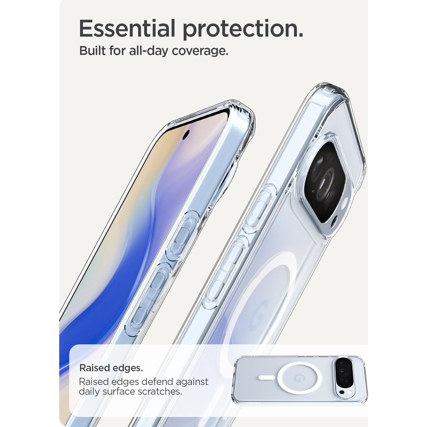 Funda Spigen Ultra Hybrid MagFit para Pixel 10 Pro XL 2025 - Transparente