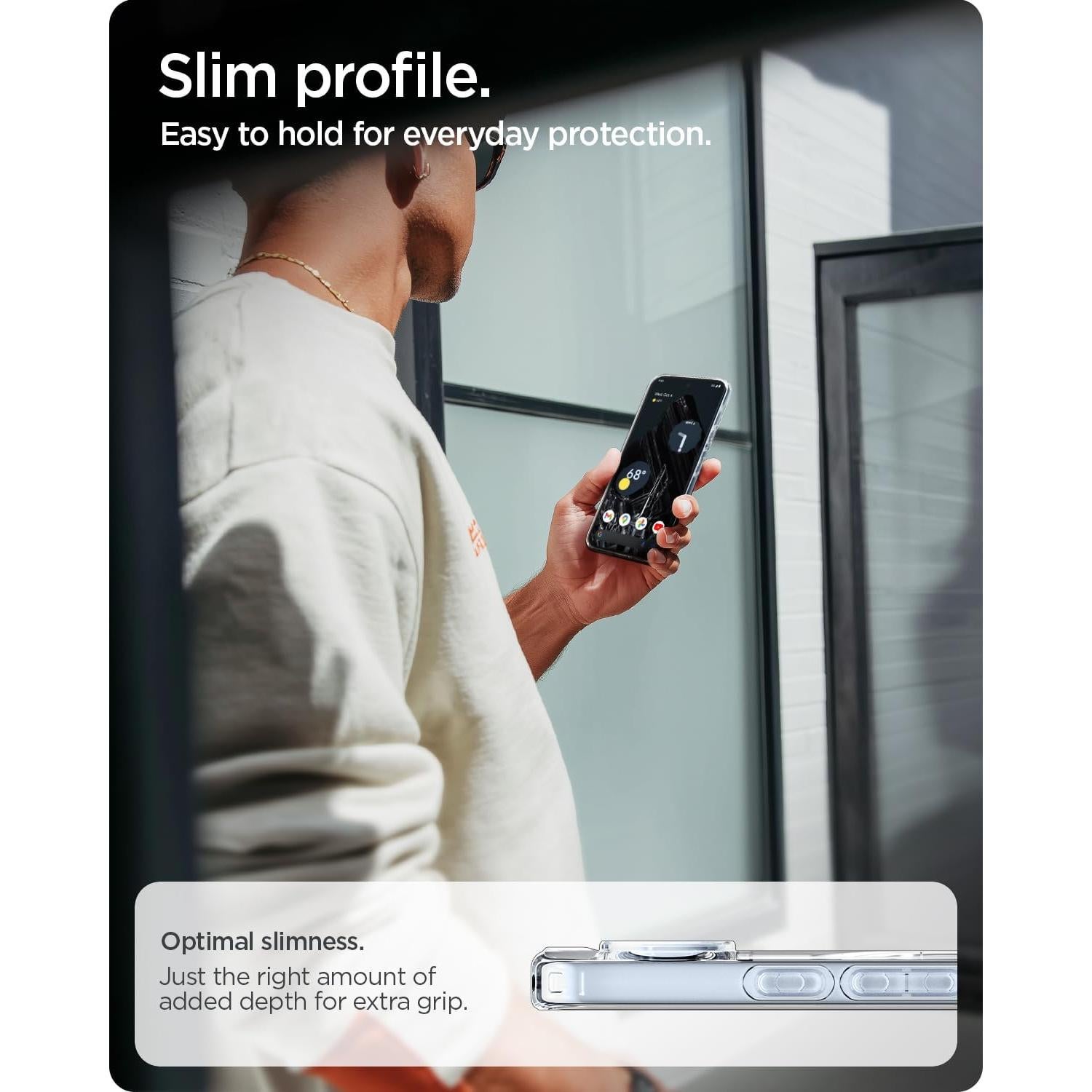 Funda Spigen Ultra Hybrid MagFit para Pixel 10 Pro XL 2025 - Transparente