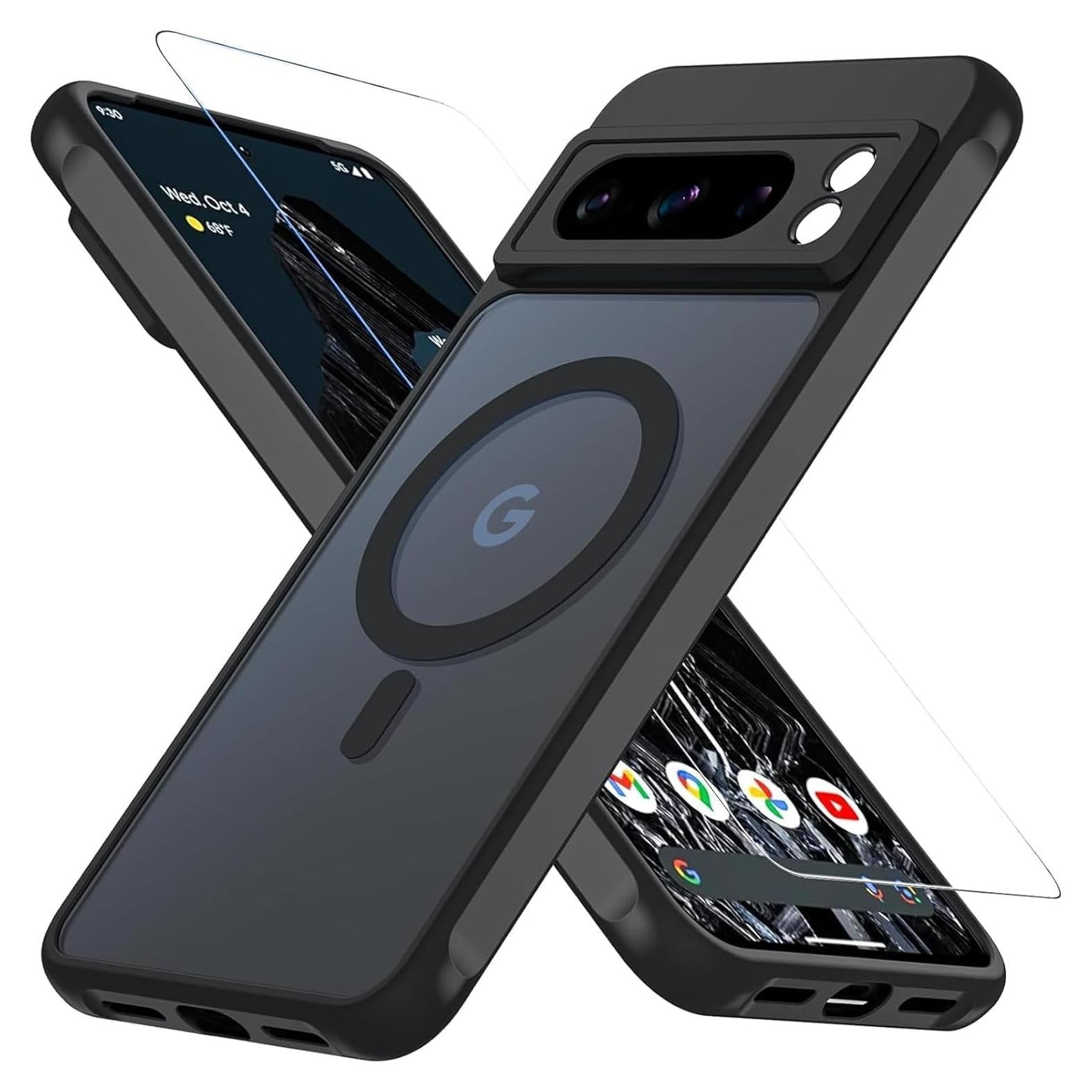 Funda Magnética Google Pixel 8 Pro con Protector de Pantalla