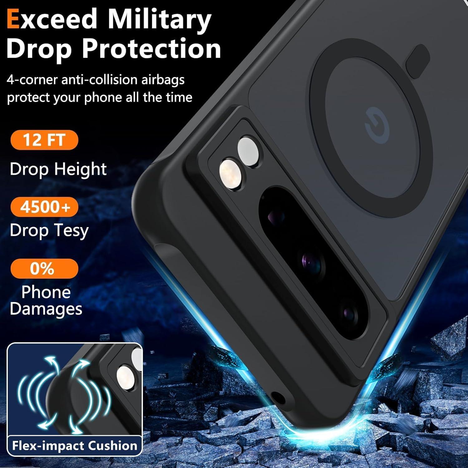 Funda Magnética Google Pixel 8 Pro con Protector de Pantalla