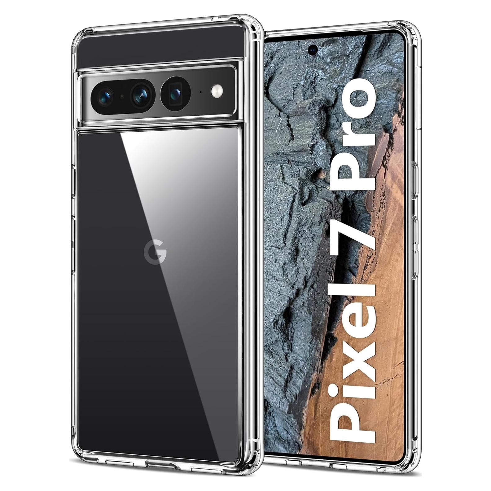 Funda Clara HOOMIL para Google Pixel 7 Pro - Anti-Rasguños y No Amarillea