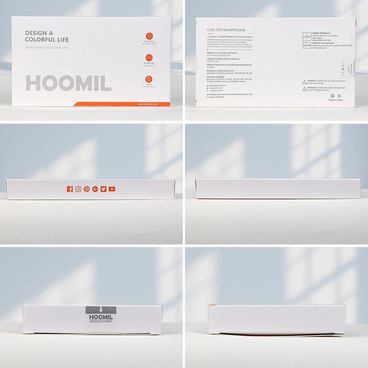 Funda Clara HOOMIL para Google Pixel 7 Pro - Anti-Rasguños y No Amarillea