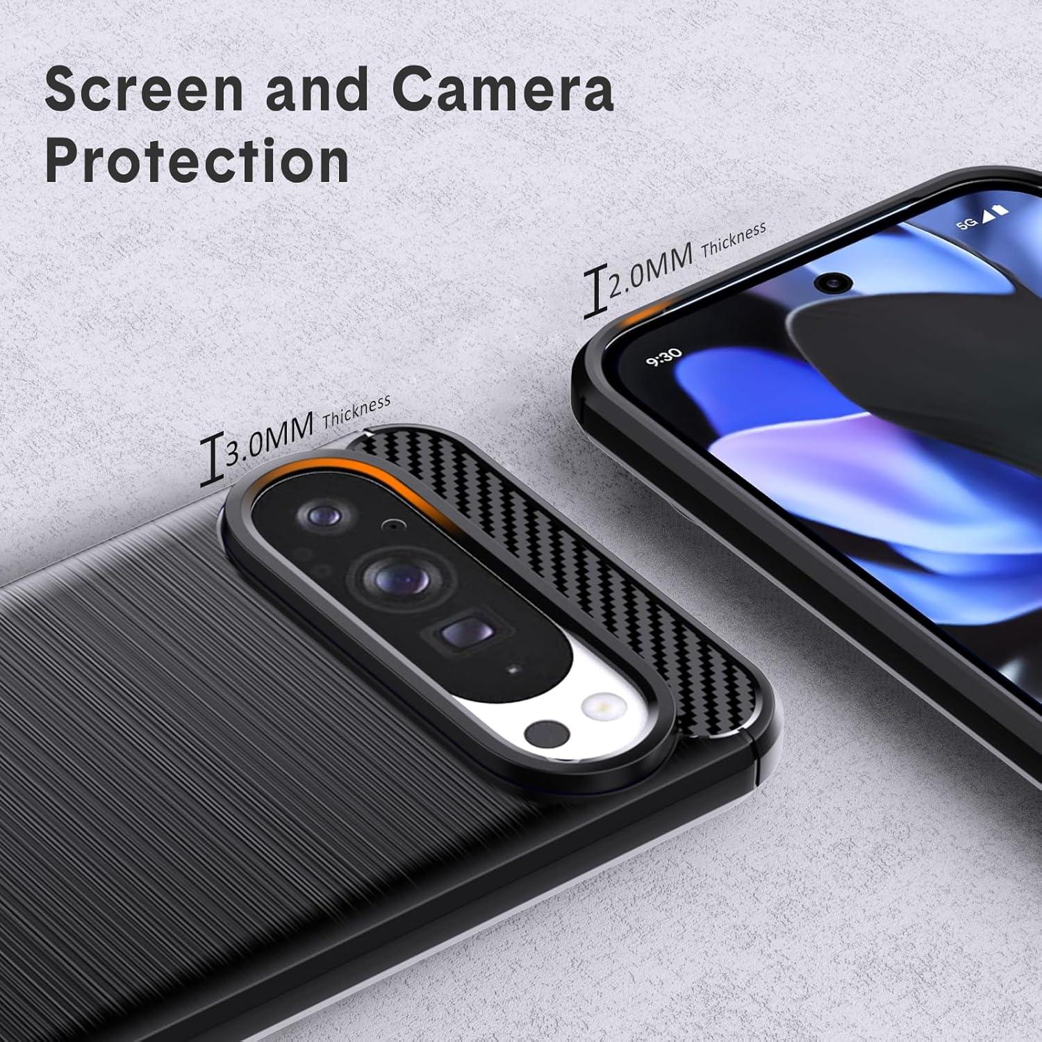 Funda TPU Antideslizante Natbok para Google Pixel 9/9 Pro