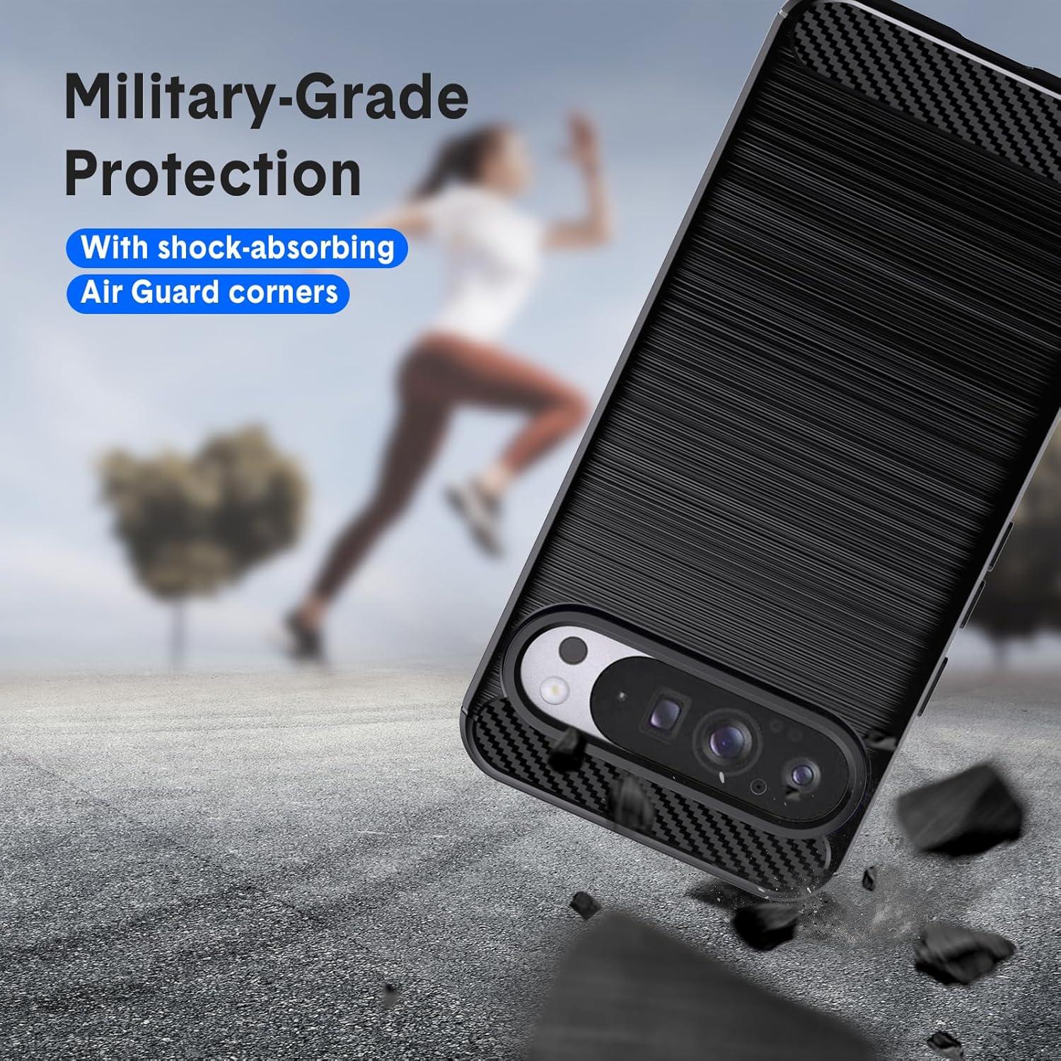 Funda TPU Antideslizante Natbok para Google Pixel 9/9 Pro