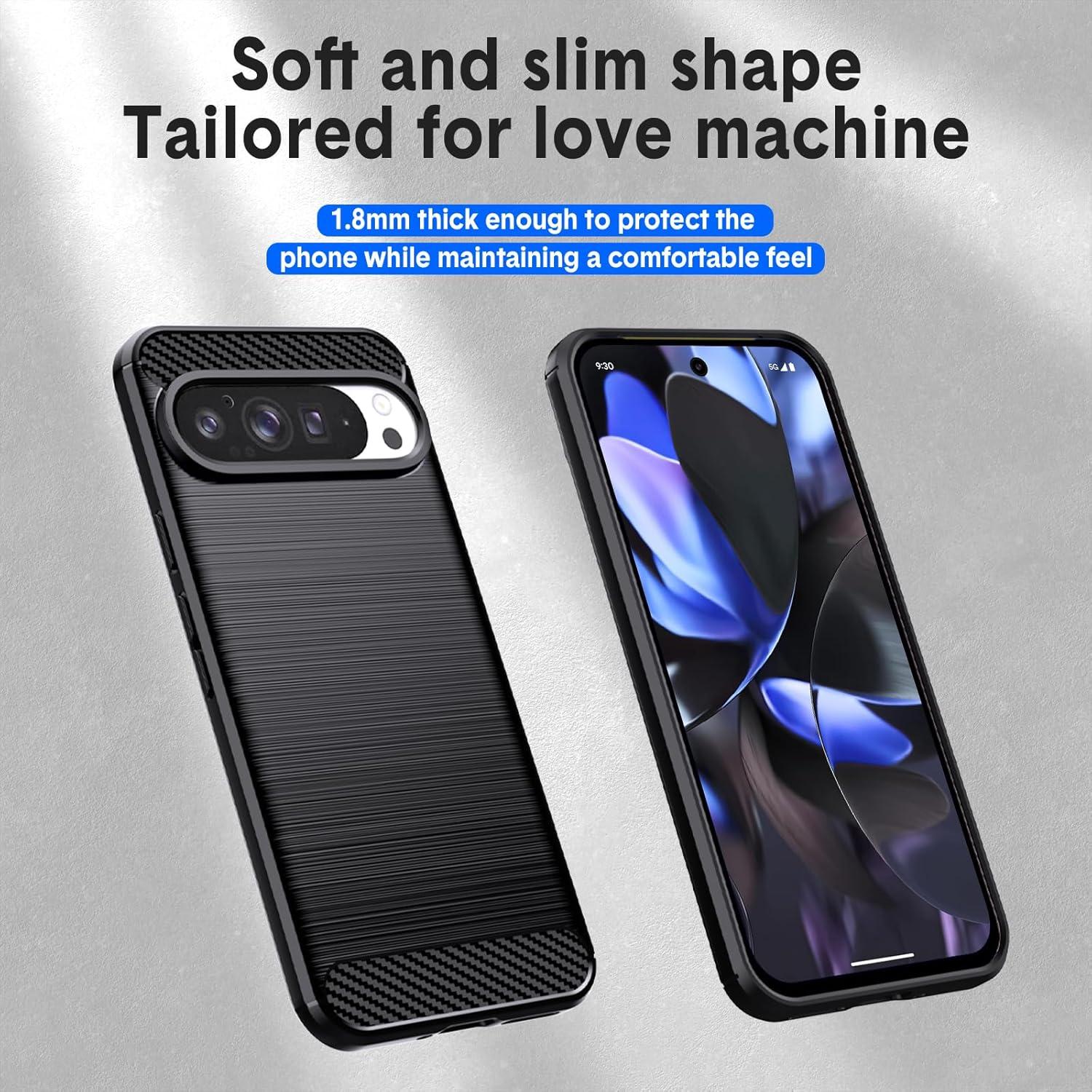 Funda TPU Antideslizante Natbok para Google Pixel 9/9 Pro