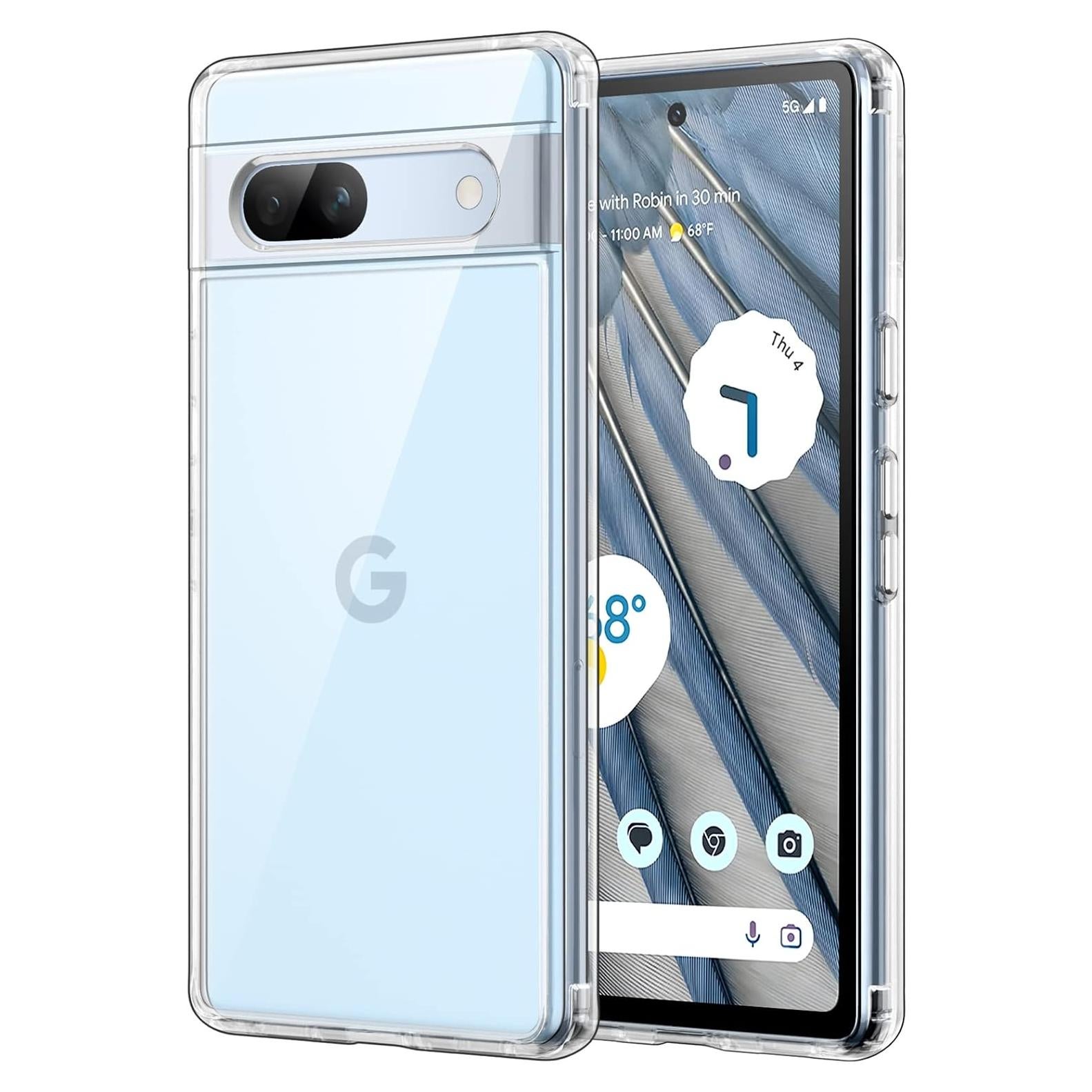 Funda JETech para Google Pixel 7a 15.6 cm Transparente Antigolpes