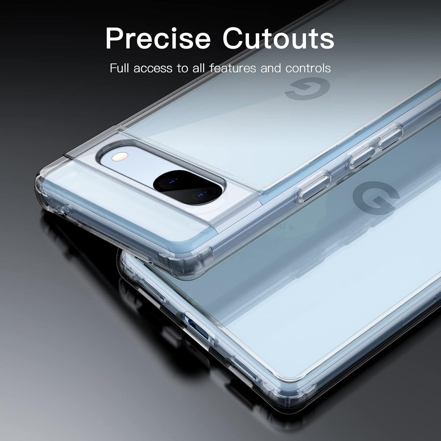 Funda JETech para Google Pixel 7a 15.6 cm Transparente Antigolpes