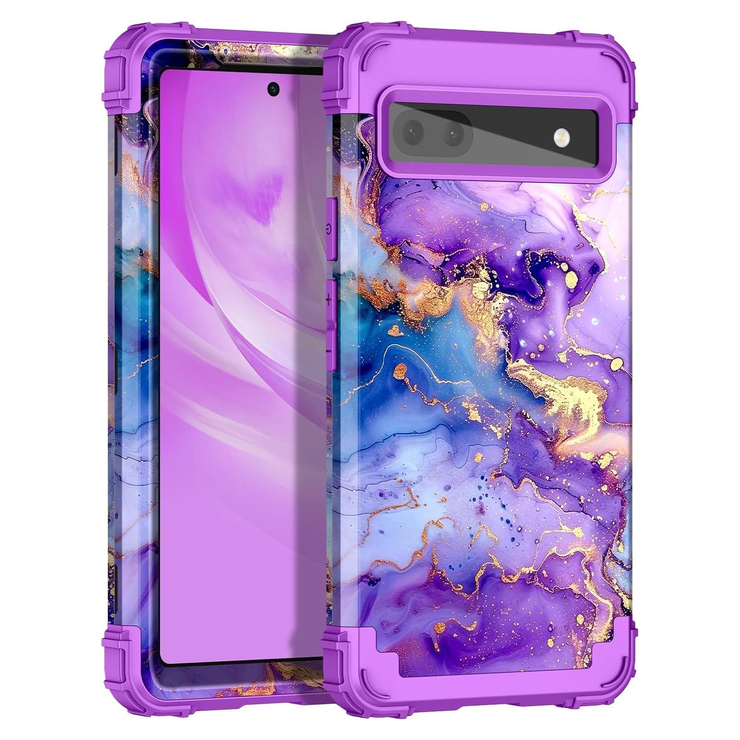 Funda Hekodonk para Google Pixel 6A 2022, Protección Completa 3 en 1