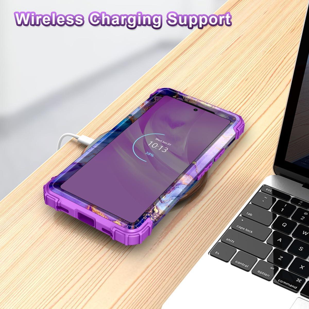 Funda Hekodonk para Google Pixel 6A 2022, Protección Completa 3 en 1