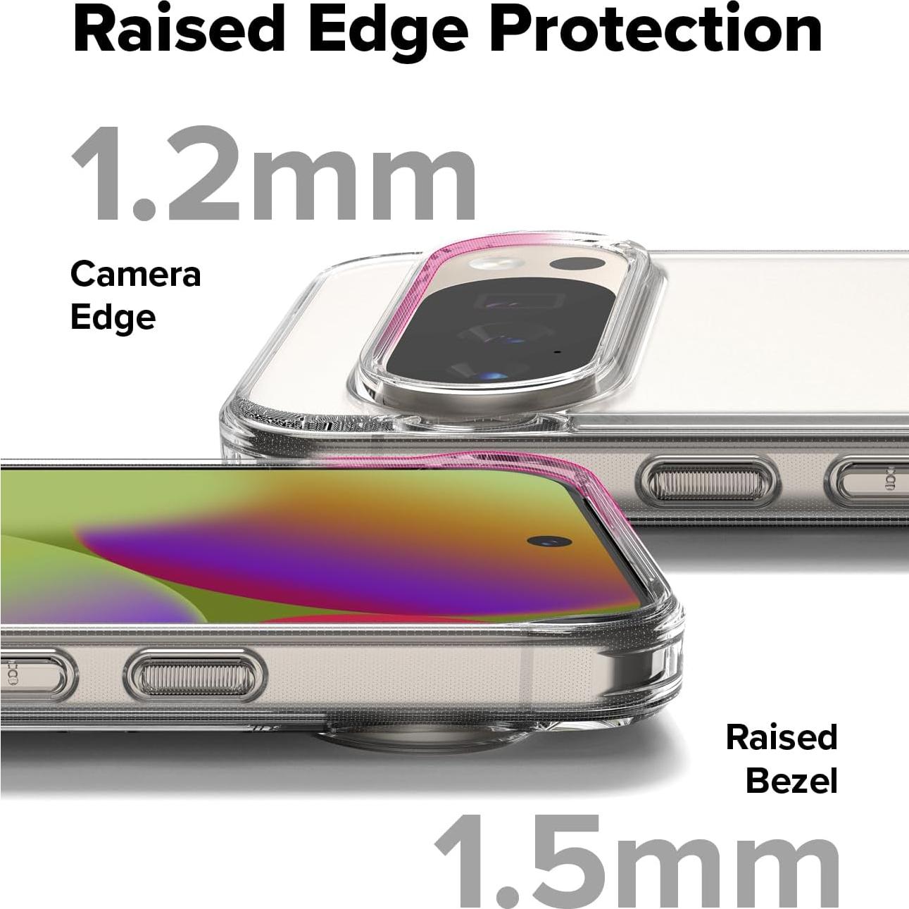 Funda Ringke Fusion para Google Pixel 10 Pro XL - Transparente Mate