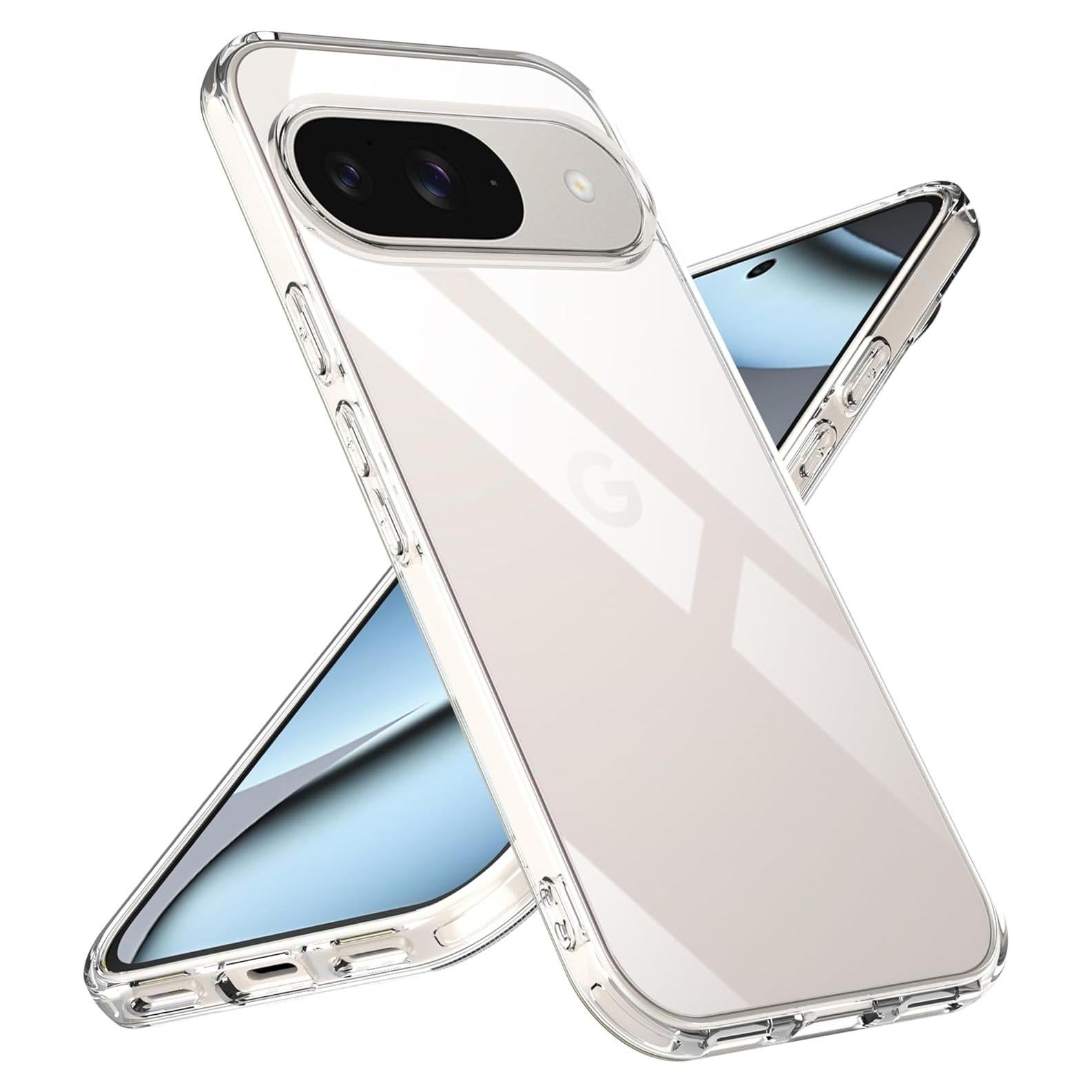 Funda Transparente Natbok para Google Pixel 10/10 Pro - TPU y PC