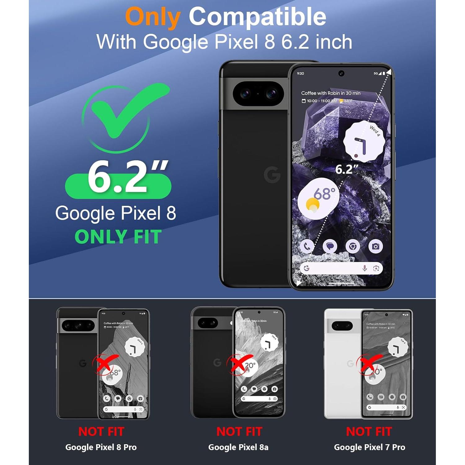 Funda Impermeable Temdan para Google Pixel 8 - Protección Completa IP68