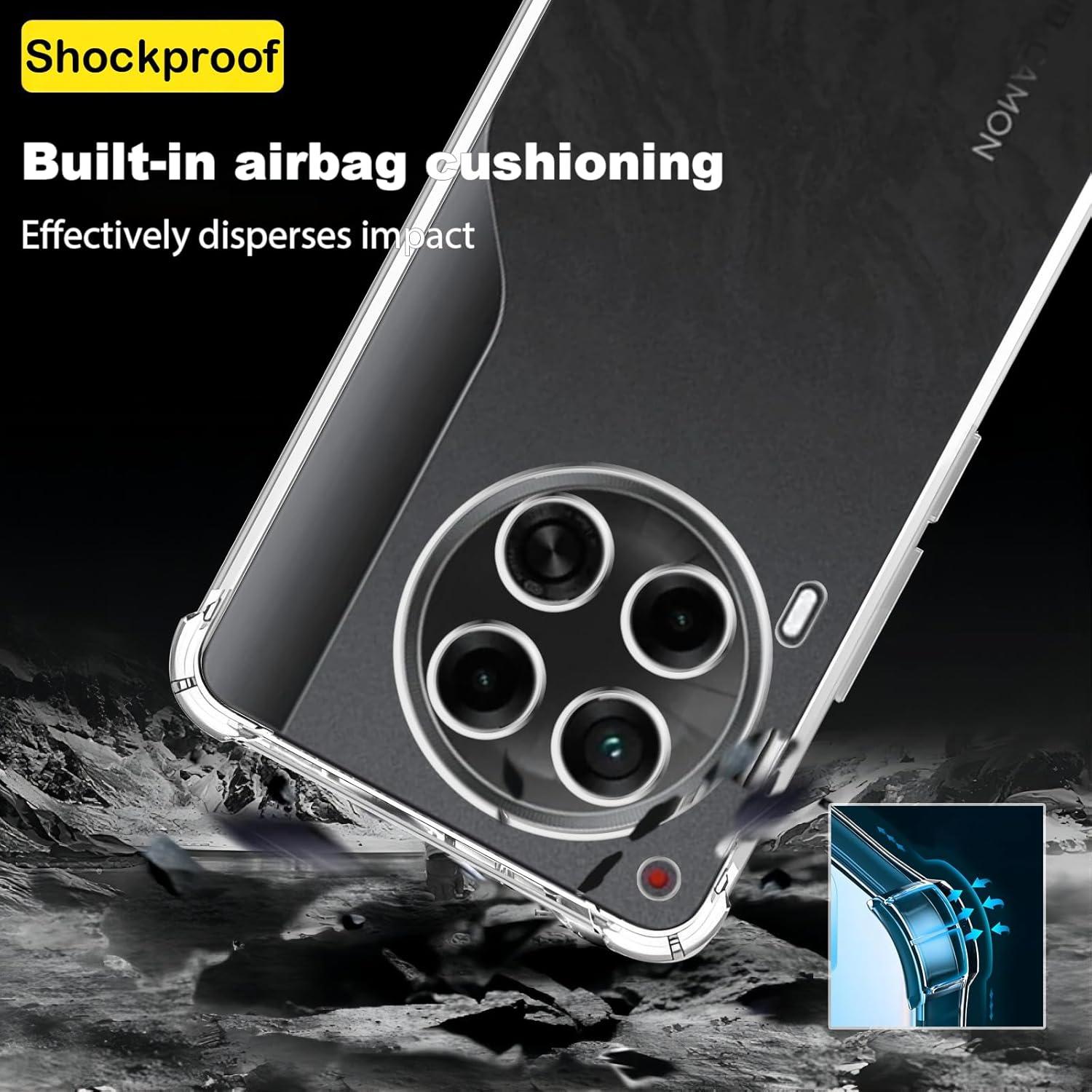 Funda TPU Transparente USTIYA para Tecno CAMON 30 4G/5G