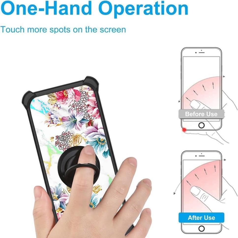 Funda para Tecno Spark 9T con Protector de Pantalla y Soporte