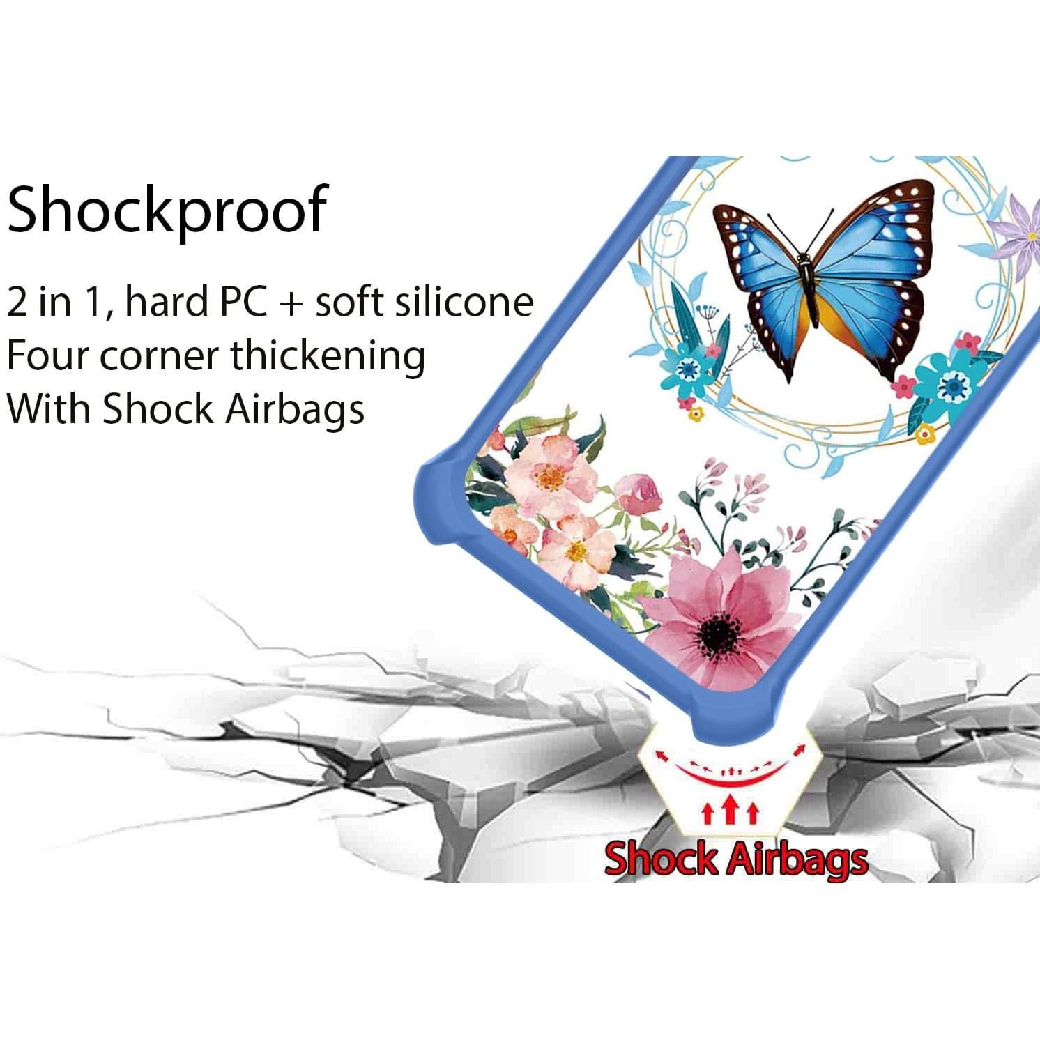 Funda Tecno Spark 9 con Protector de Pantalla y Soporte Anillo