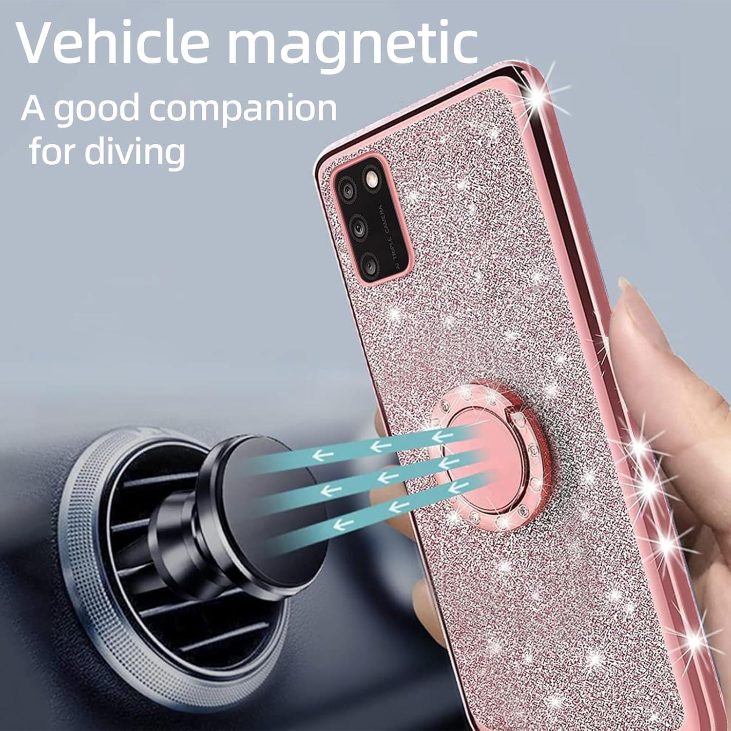 Funda Brillante KuDiNi para Alcatel TCL A3X A600Dl Rosa TPU