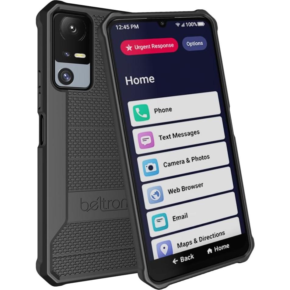 Funda Protectora BELTRON para Jitterbug Smart 4 - Negro