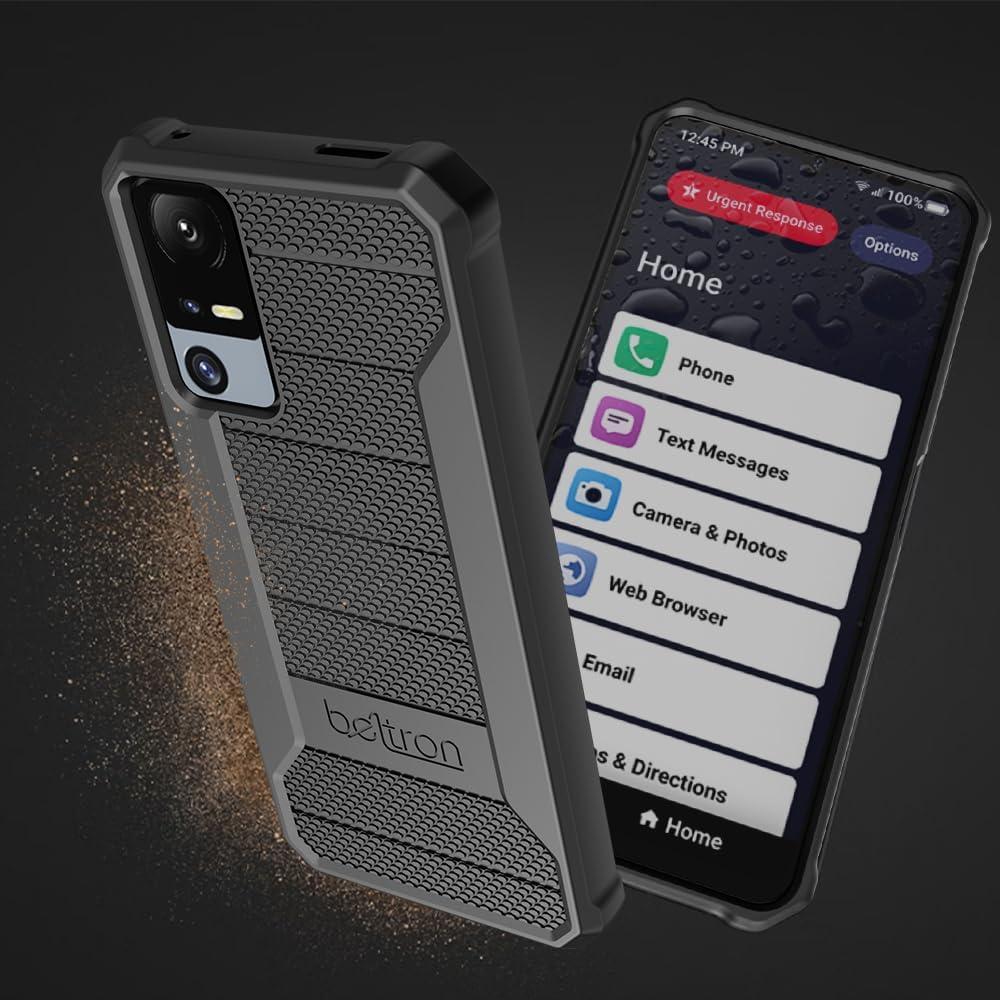 Funda Protectora BELTRON para Jitterbug Smart 4 - Negro