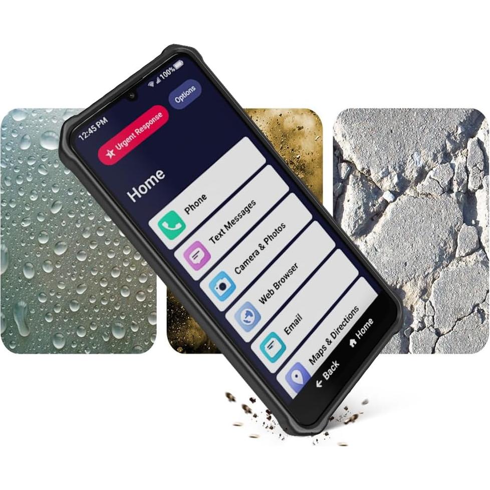 Funda Protectora BELTRON para Jitterbug Smart 4 - Negro