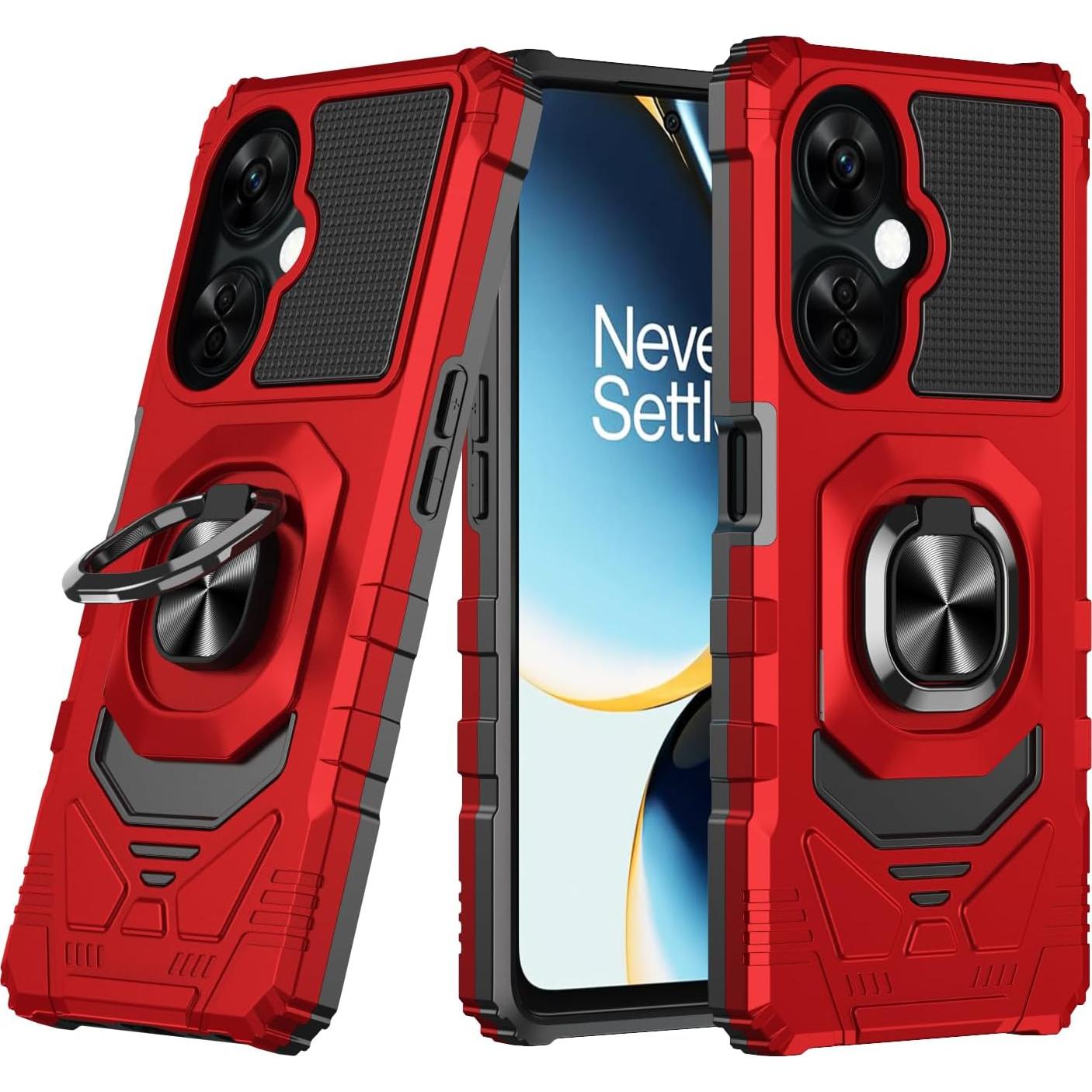 Funda Protectora OnePlus Nord N30 5G Jackpot Rojo con Soporte