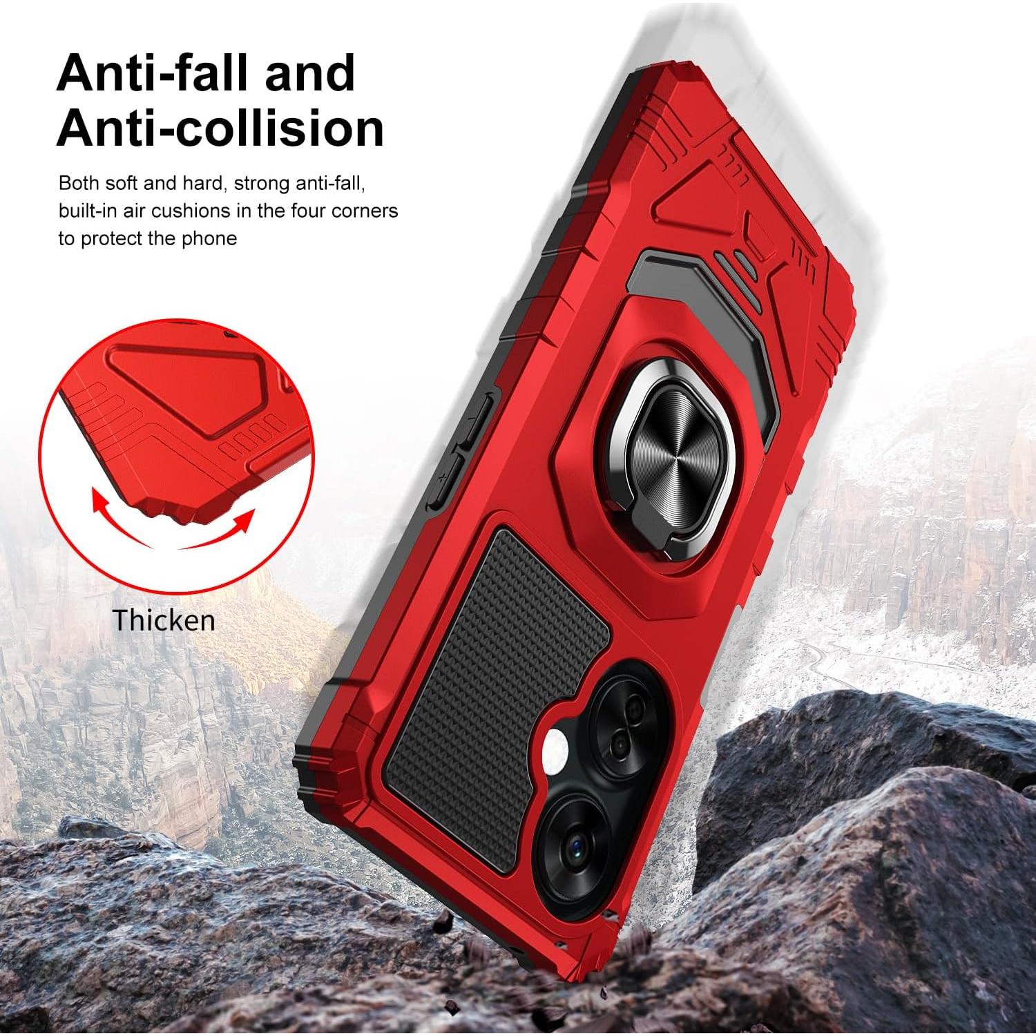 Funda Protectora OnePlus Nord N30 5G Jackpot Rojo con Soporte