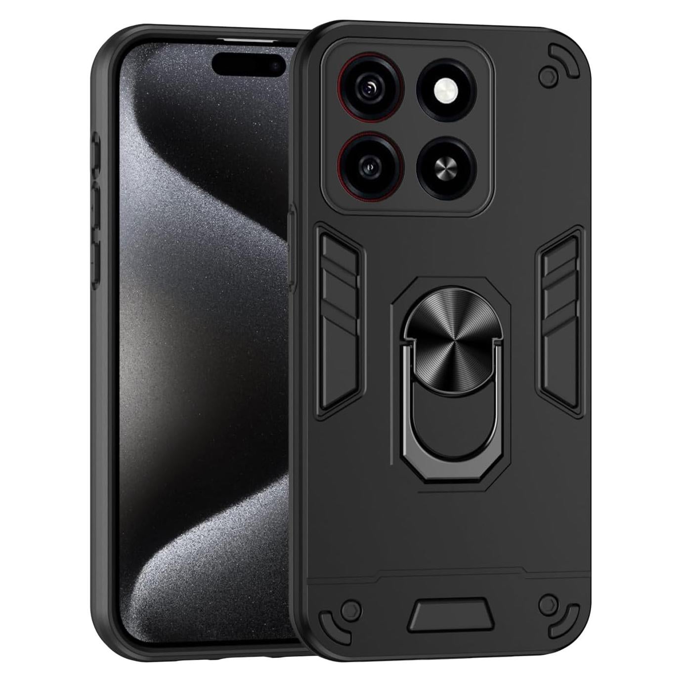 Funda Magnética a Prueba de Golpes Pzwoxukhov para ZTE Blade A35/A55