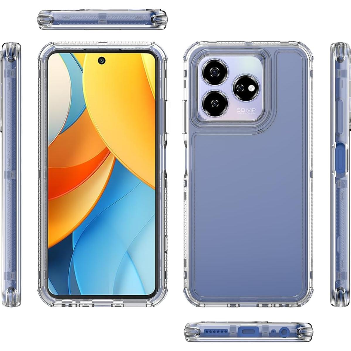 Funda Protectora ZTE Axon 60 Lite con Protector de Pantalla