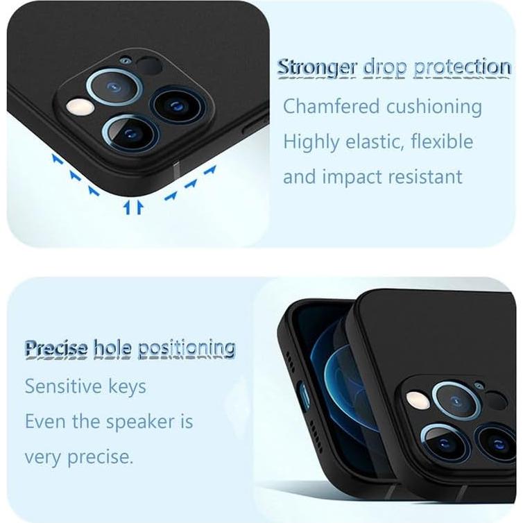 Funda TPU suave YQINHHME para ZTE Blade A35 + Protector