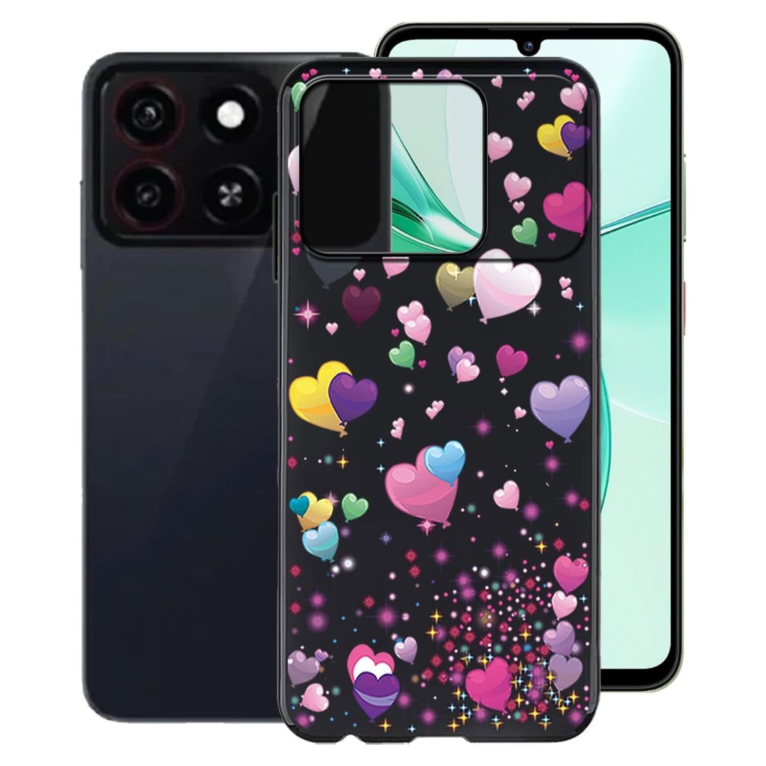 Funda Bumper KJYFOANI para ZTE Blade A35 - Protección 360°