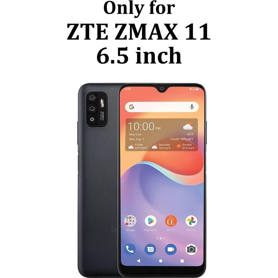 Funda Protectora TPU con Soporte y Protector ZTE ZMAX 11