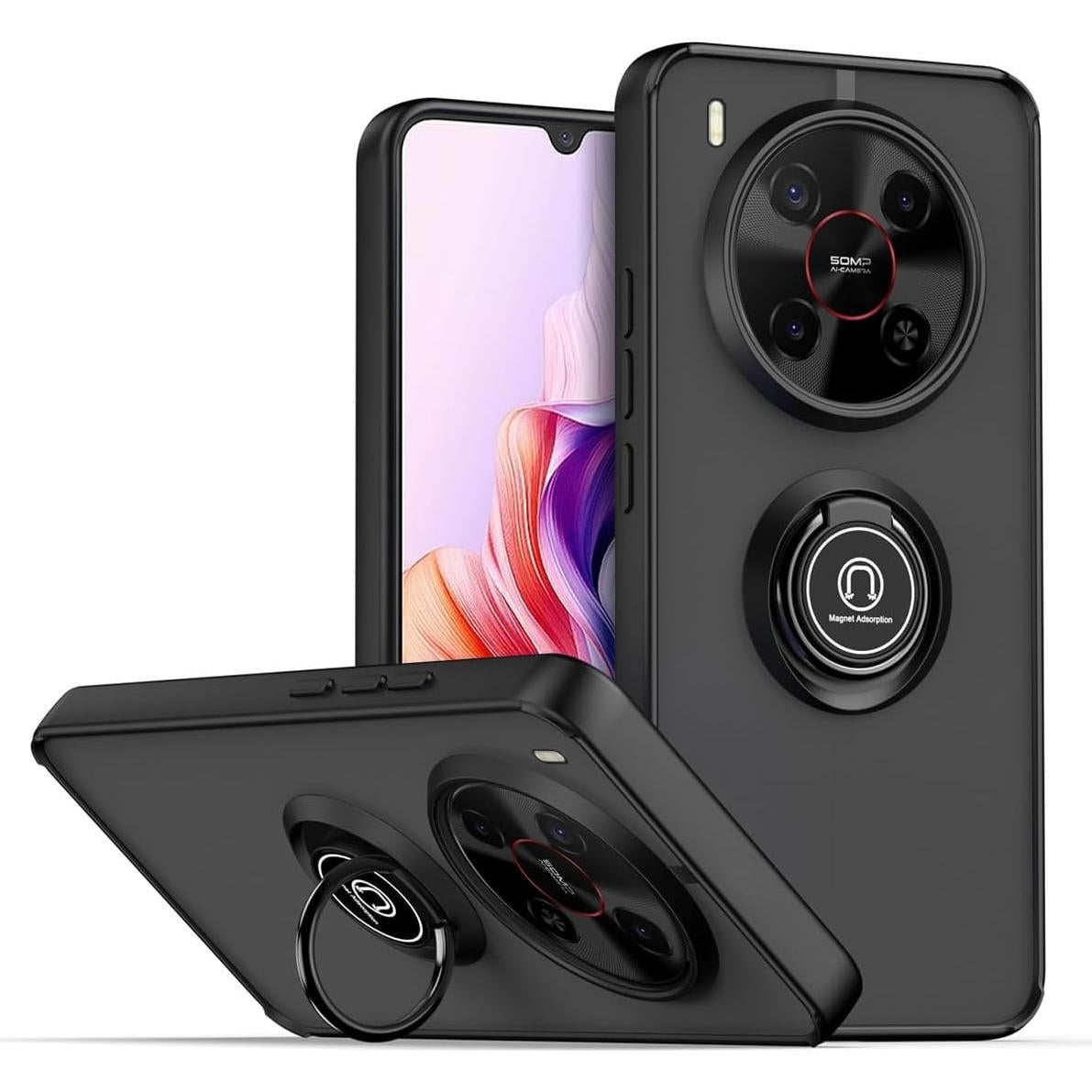 Funda QUIETIP para ZTE Blade V70 Max con Soporte y Protector