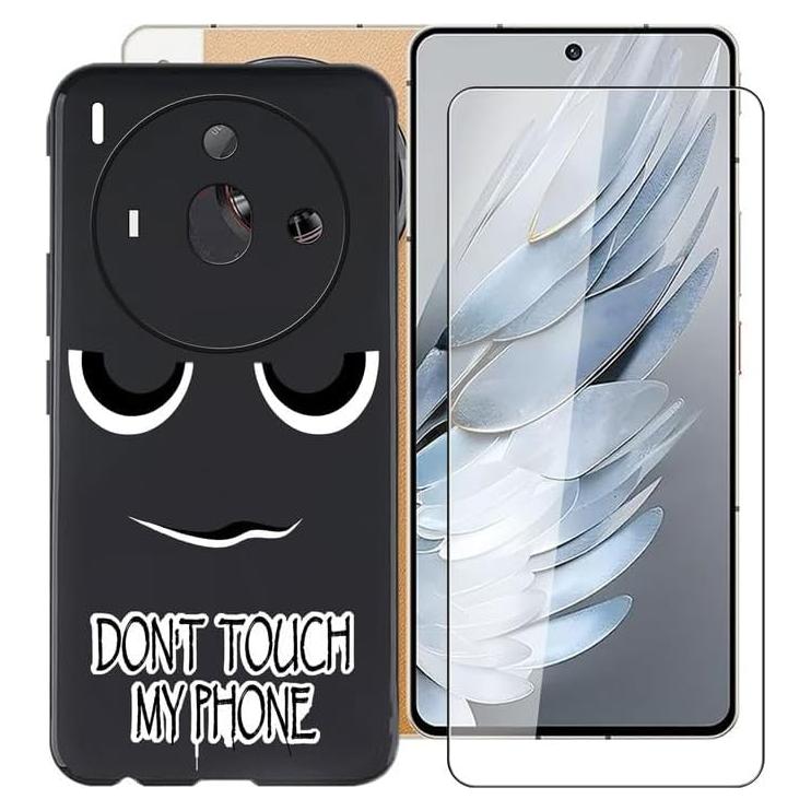 Funda y protector de pantalla ZTE Nubia Z50S Pro 6.78" negro