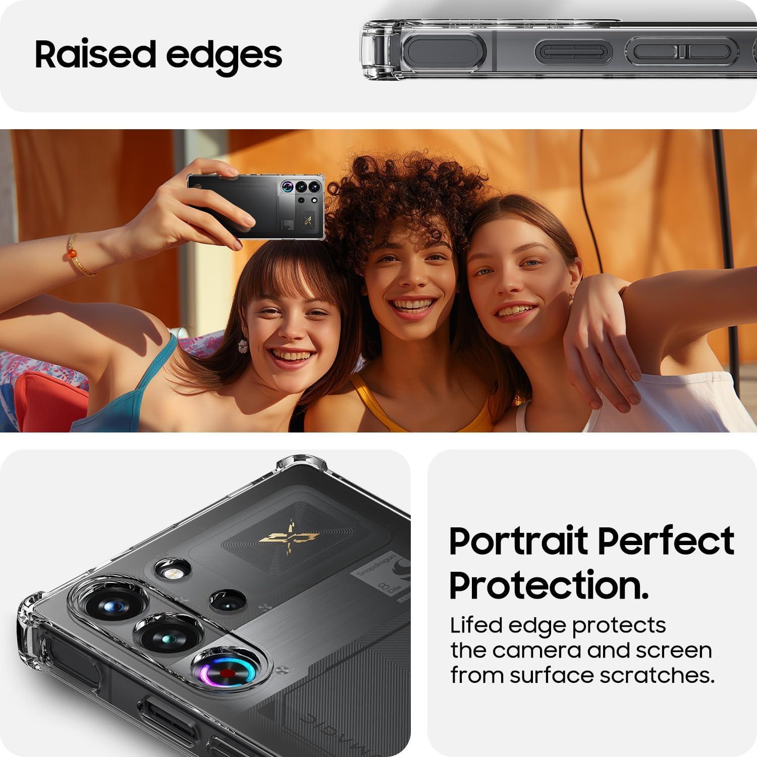 Funda TPU Transparente CASEVASN para ZTE Nubia Red Magic 10 Pro