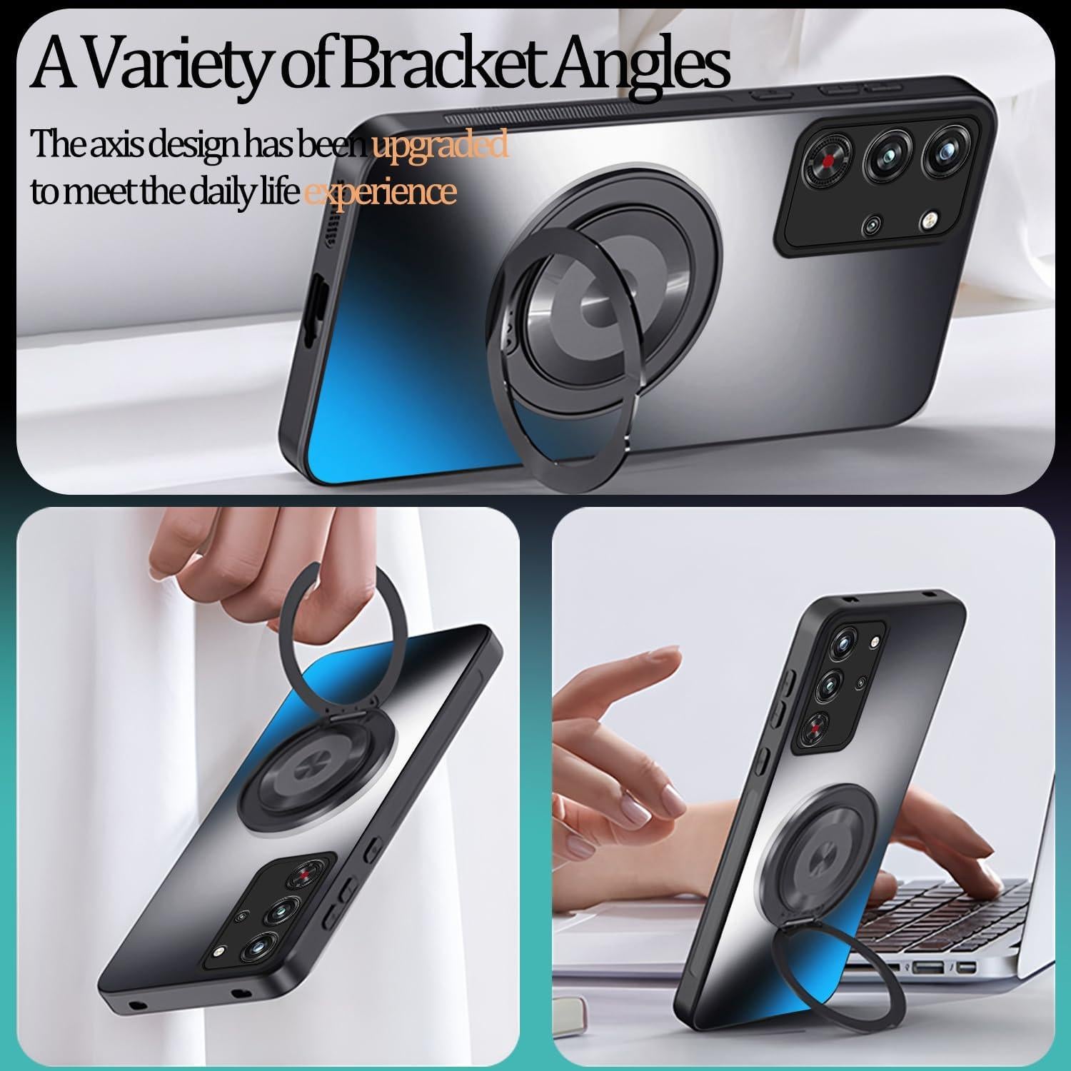 Funda de Silicona Mate Wousunly para ZTE RedMagic 10S Pro