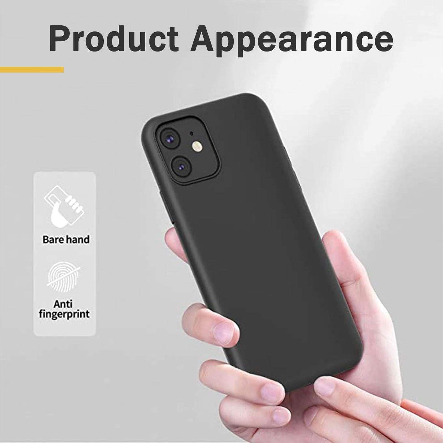 Funda de Silicona para Meizu 21 Pro + Cristal Templado Negro
