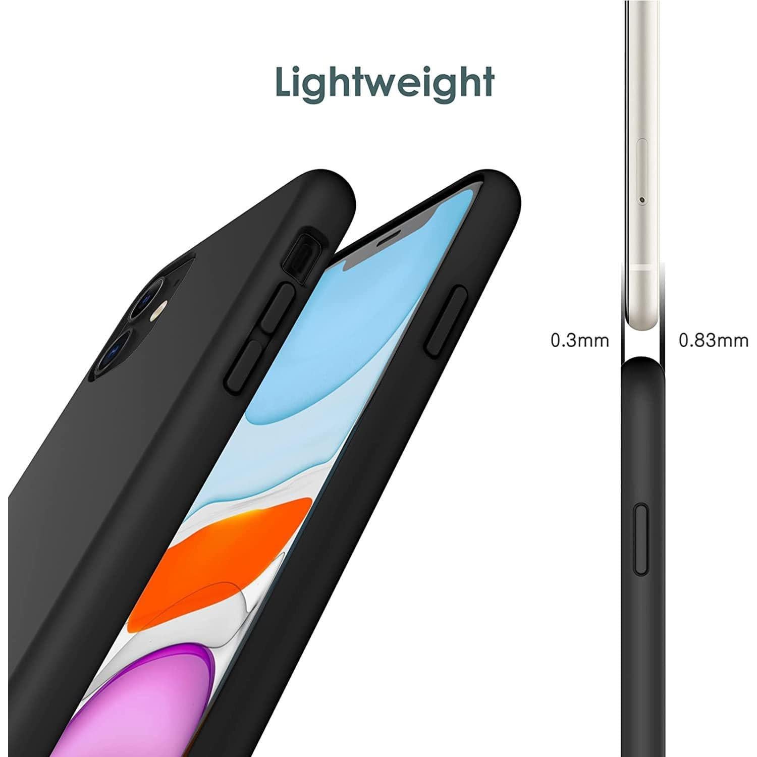 Funda de Silicona para Meizu 21 Pro + Cristal Templado Negro