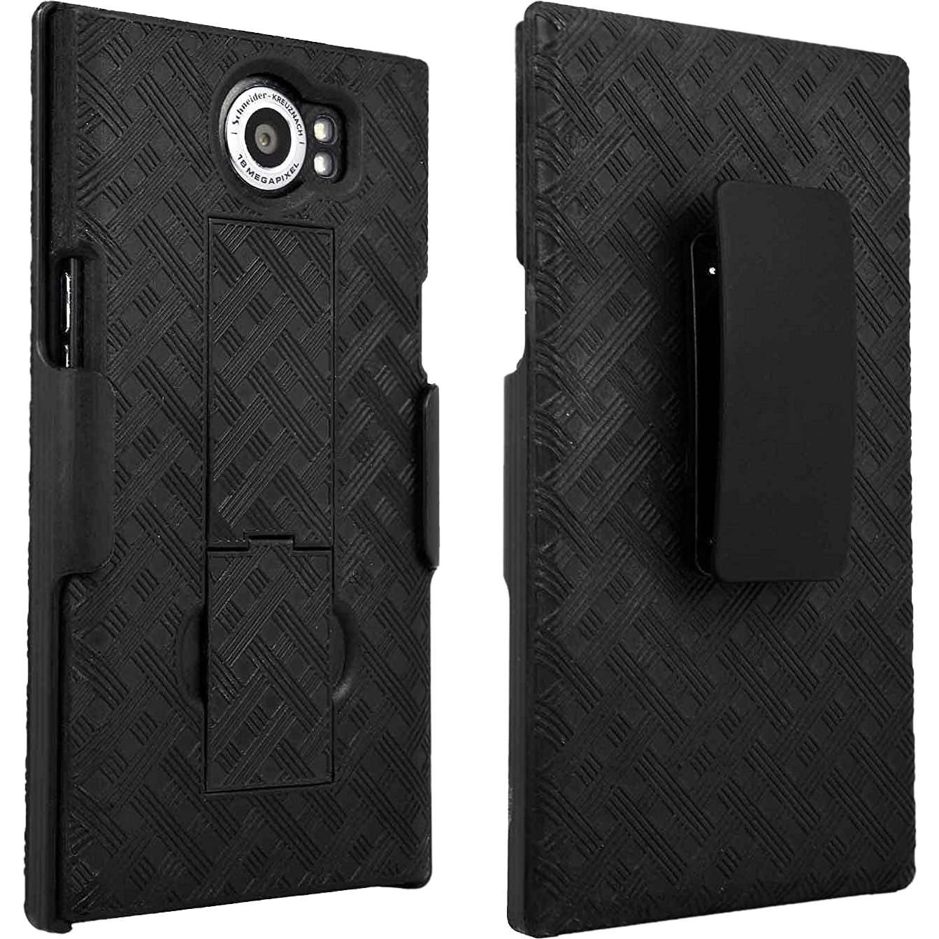 Funda Holster Verizon para BlackBerry PRIV - Negro - Protección y Portabilidad