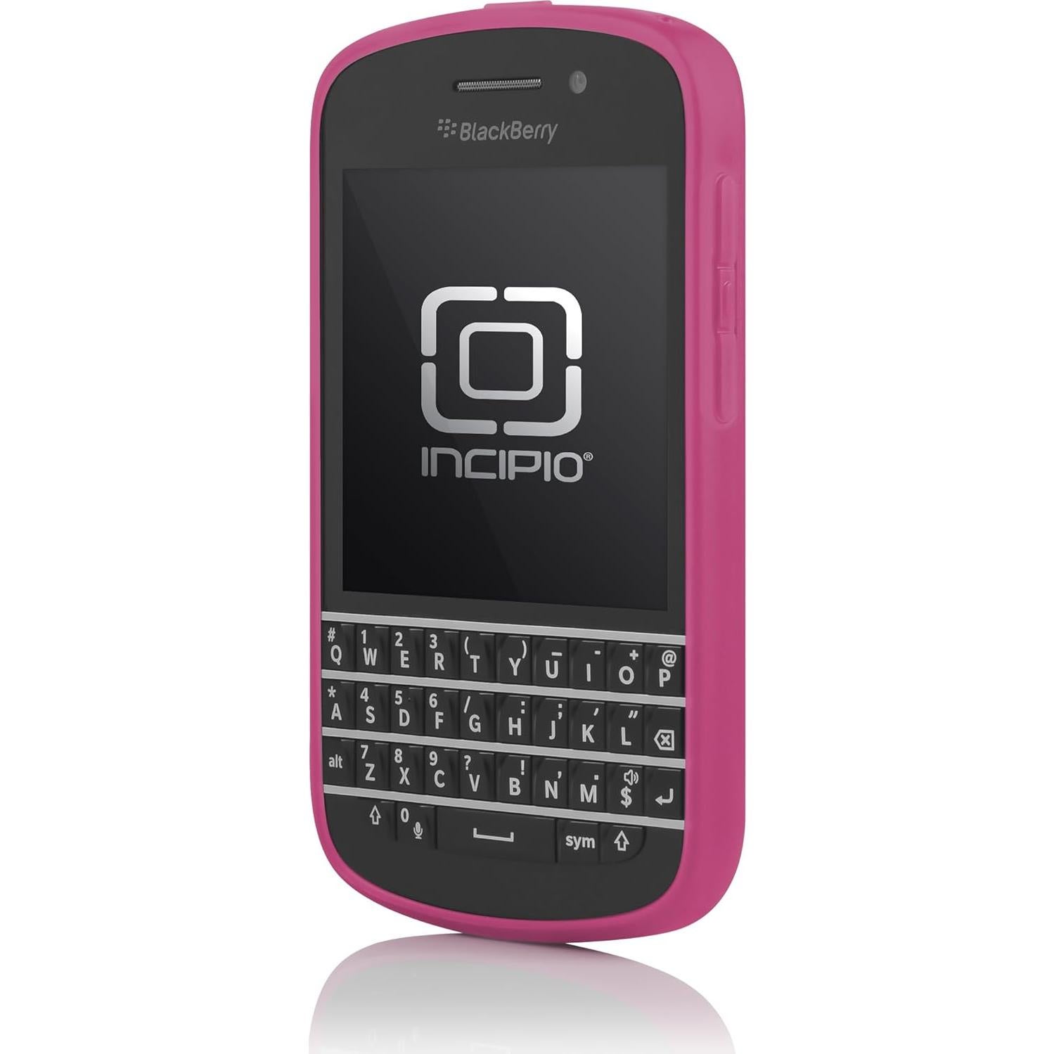 Funda Incipio BB-1020 para BlackBerry Q10 Rosa Flexible