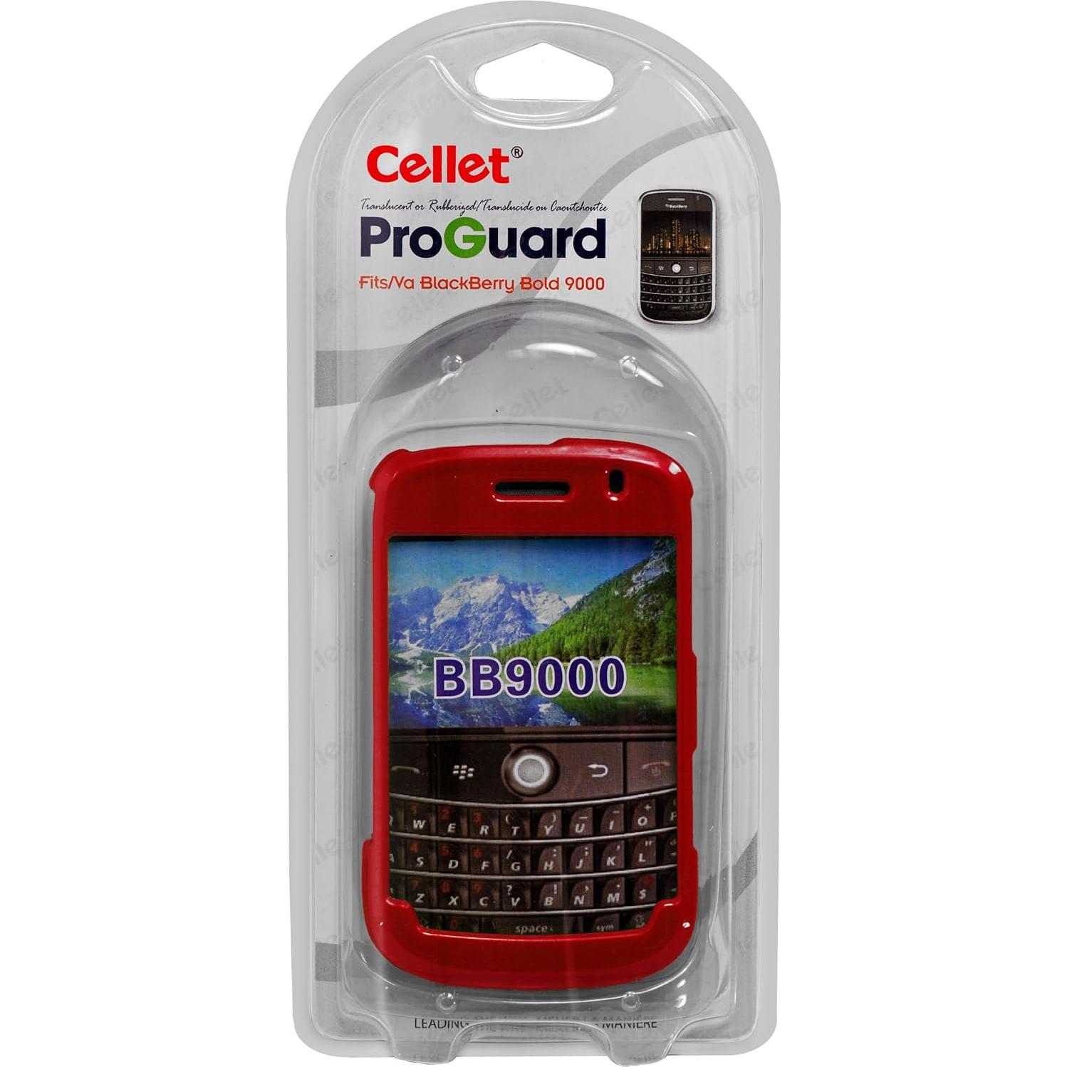 Funda Proguard Roja Cellet para Blackberry Bold 9000