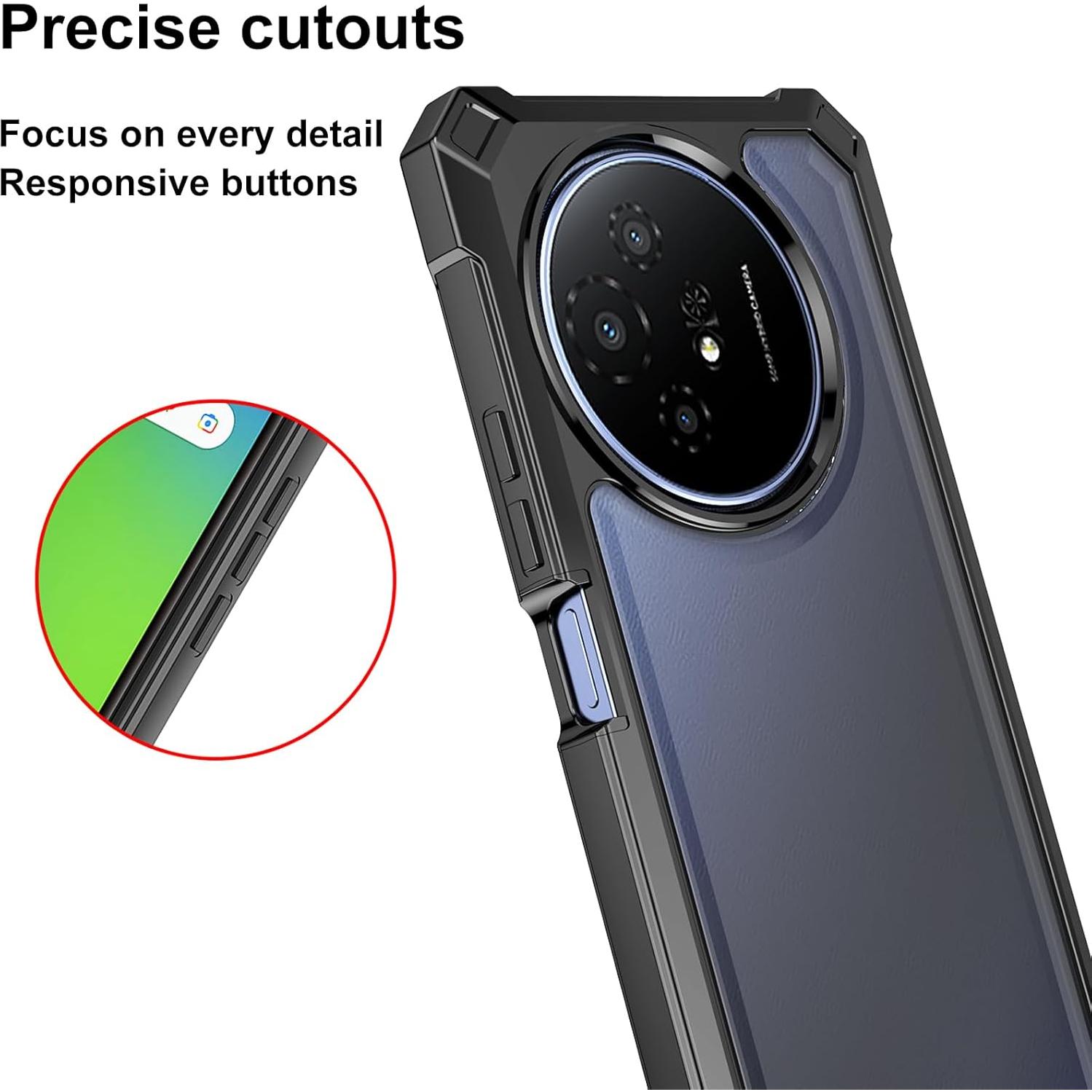 Funda Transparente Ailiber para TCL 50 XL 5G y 60 XE - Doble Capa