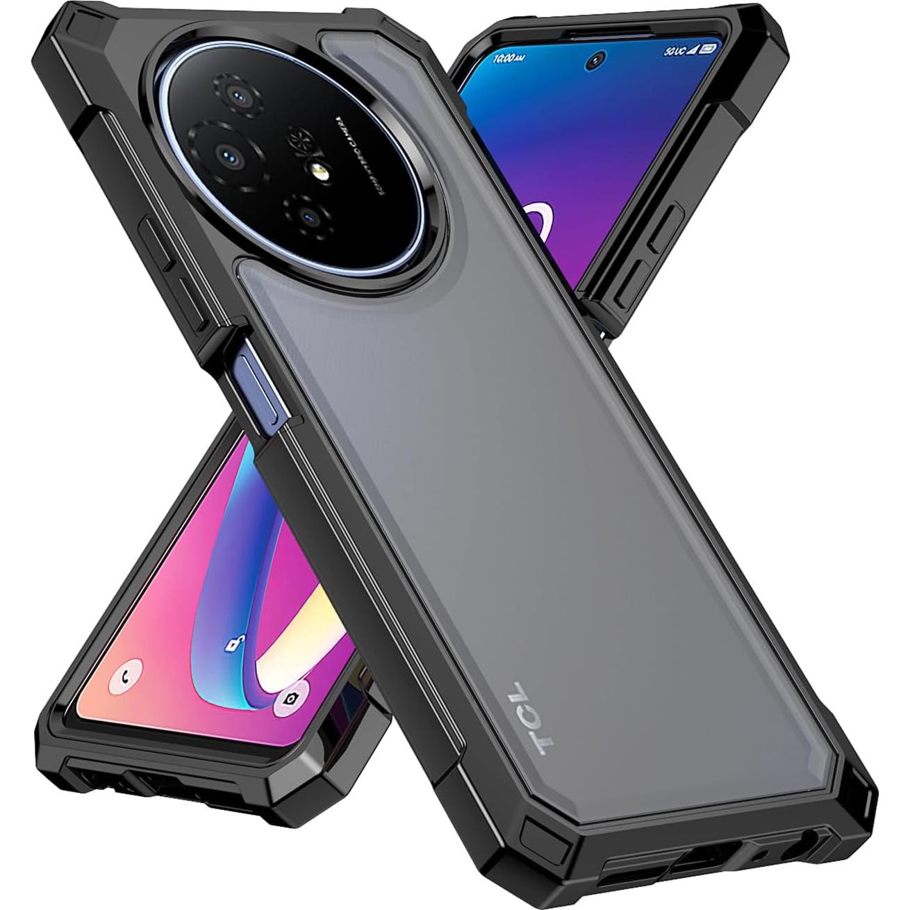 Funda Transparente Ailiber para TCL 50 XL 5G y 60 XE - Doble Capa