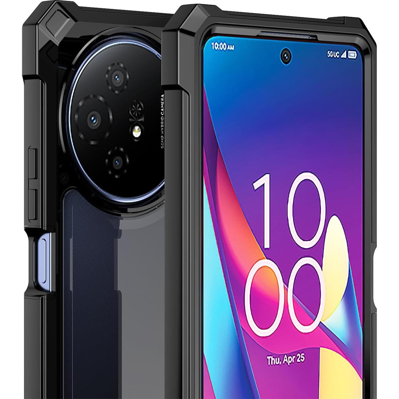 Funda Transparente Ailiber para TCL 50 XL 5G y 60 XE - Doble Capa