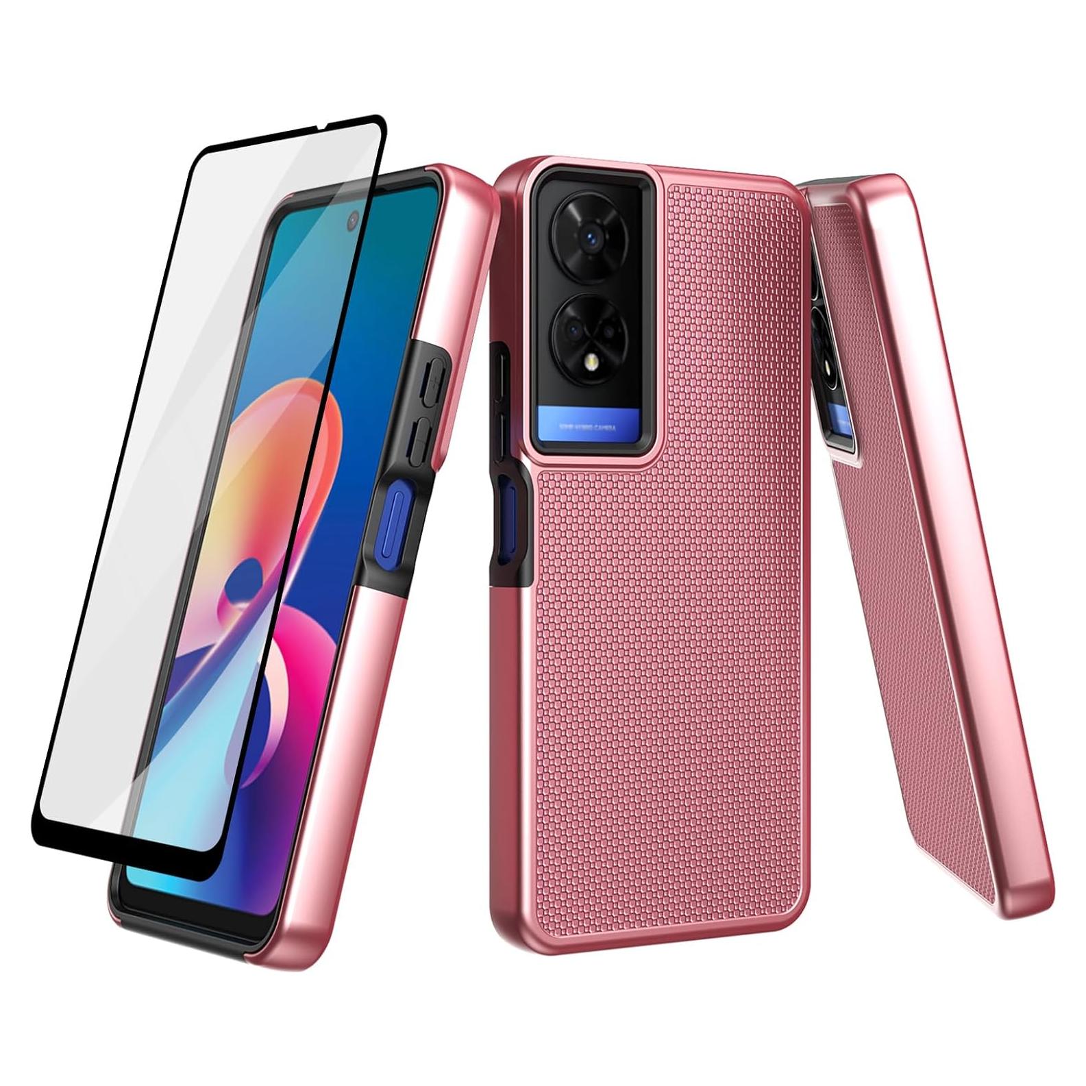 Funda Doble Capa Ailiber para TCL 50 XE 5G con Protector