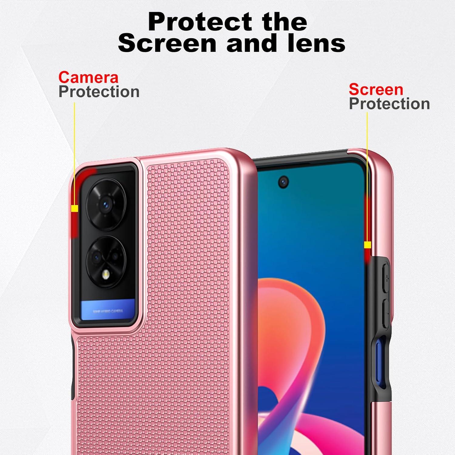 Funda Doble Capa Ailiber para TCL 50 XE 5G con Protector