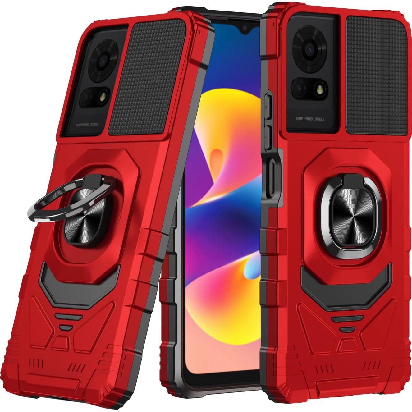 Funda resistente para TCL K24/K23/50LE con soporte magnético