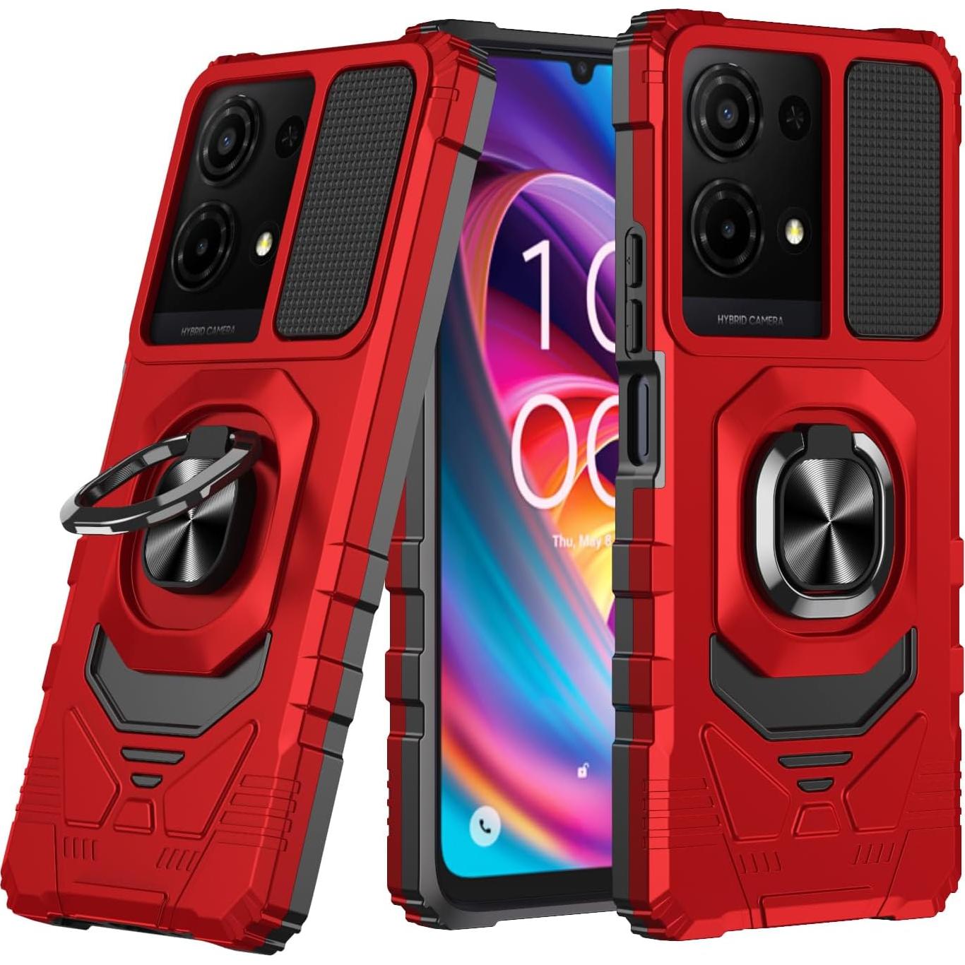 Funda protectora para TCL K32/K33 5G 2025 con vidrio templado