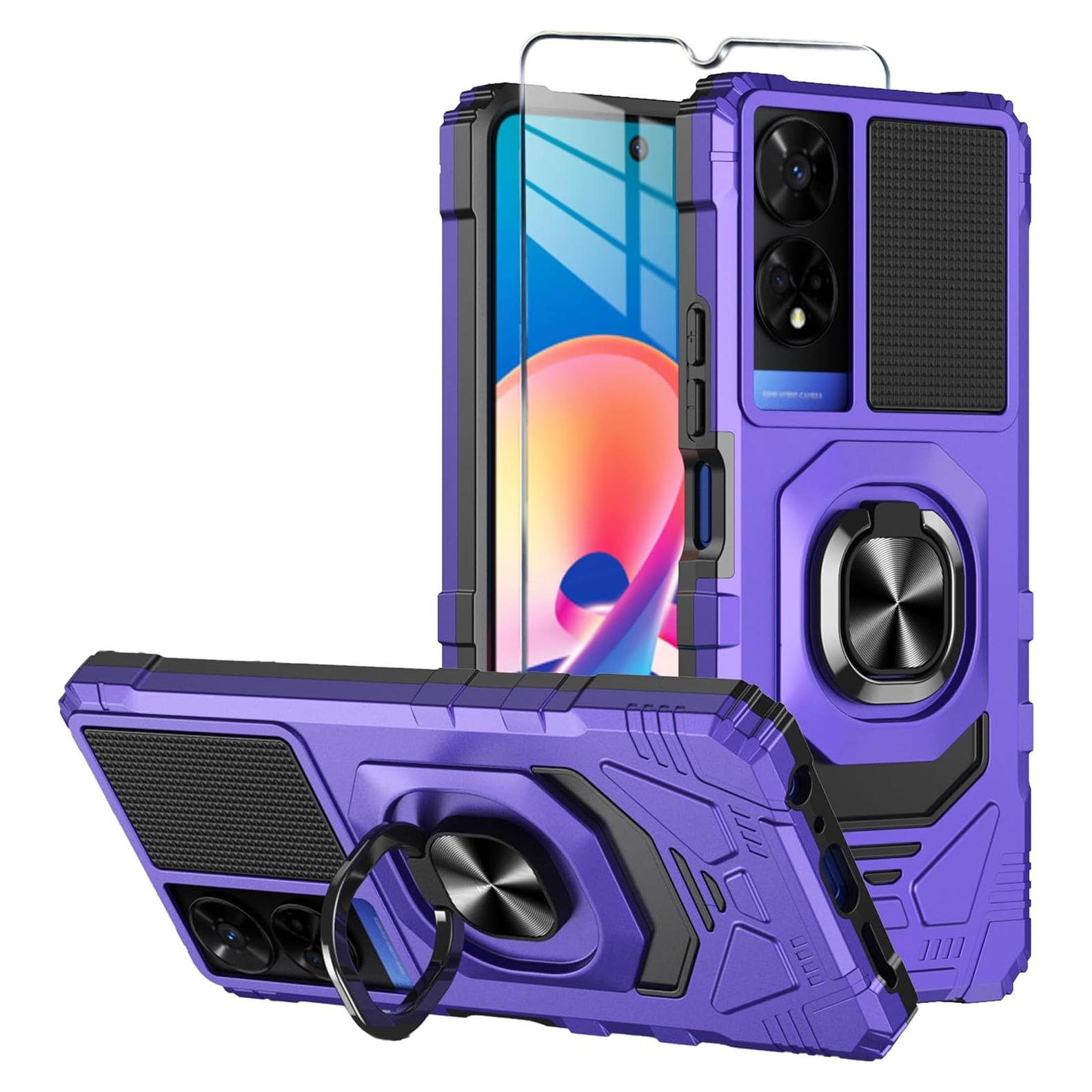 Funda para TCL 50 XE Nxtpaper 5G con protector de vidrio