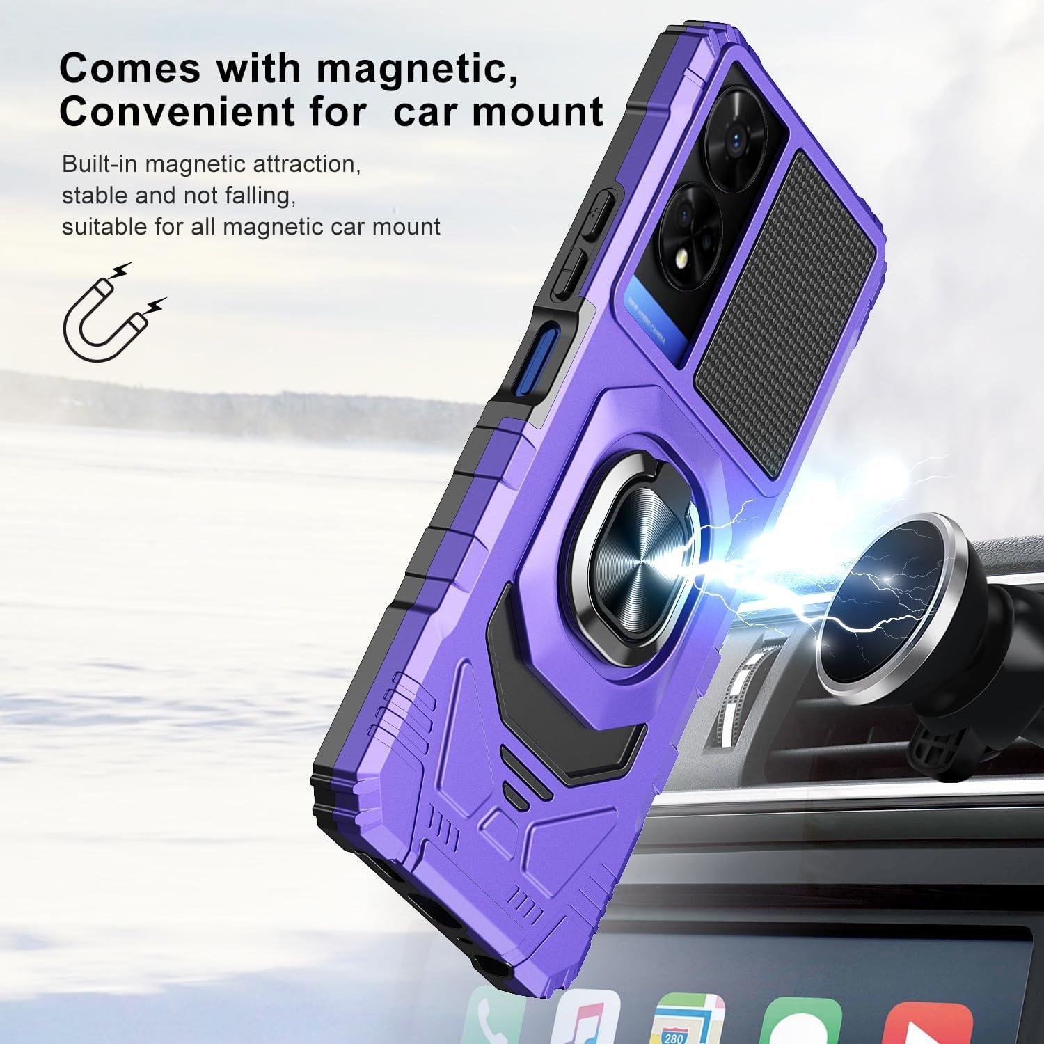 Funda para TCL 50 XE Nxtpaper 5G con protector de vidrio